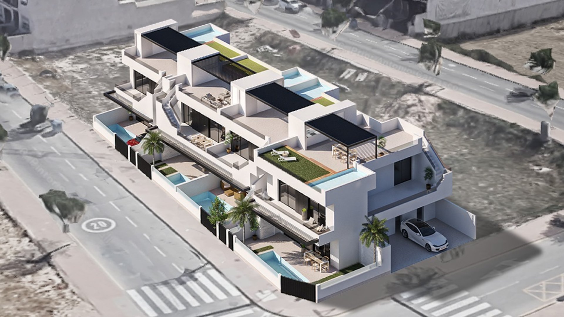 Obra nueva - Bungalow -
Las Esperanzas
