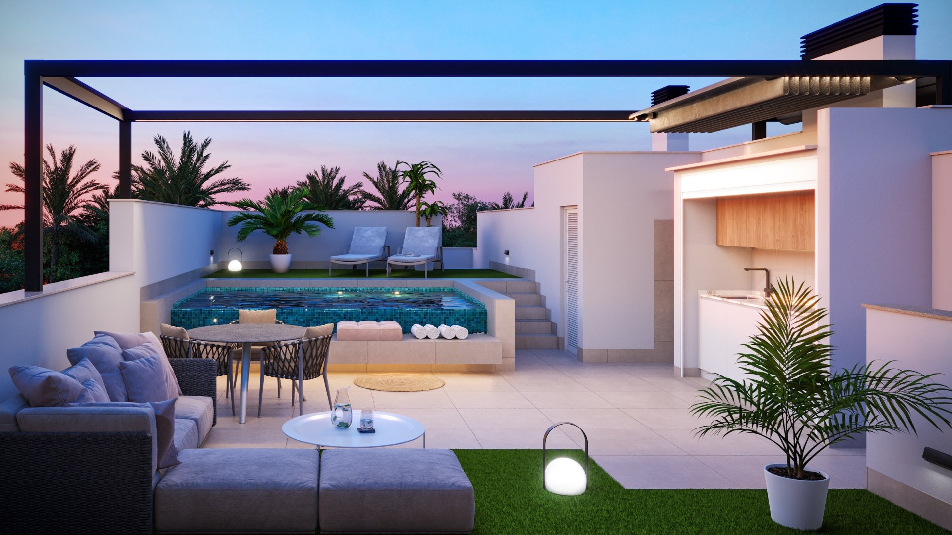 Obra nueva - Bungalow -
Pilar de la Horadada