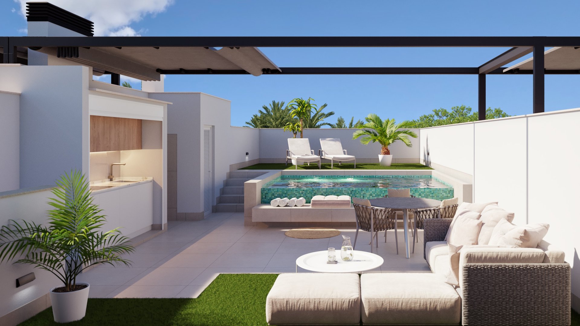Obra nueva - Bungalow -
Pilar de la Horadada