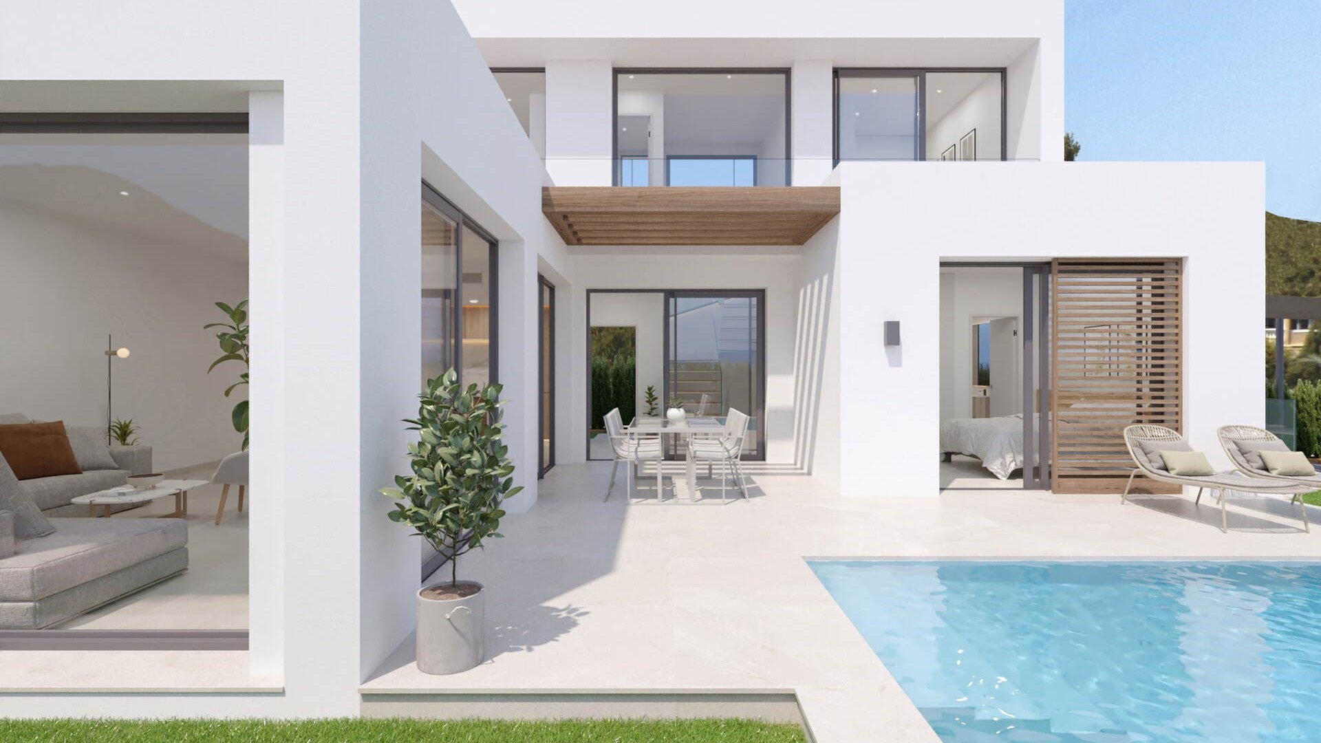 Obra nueva - Chalets -
Alfas del Pí - Alfaz del Pi