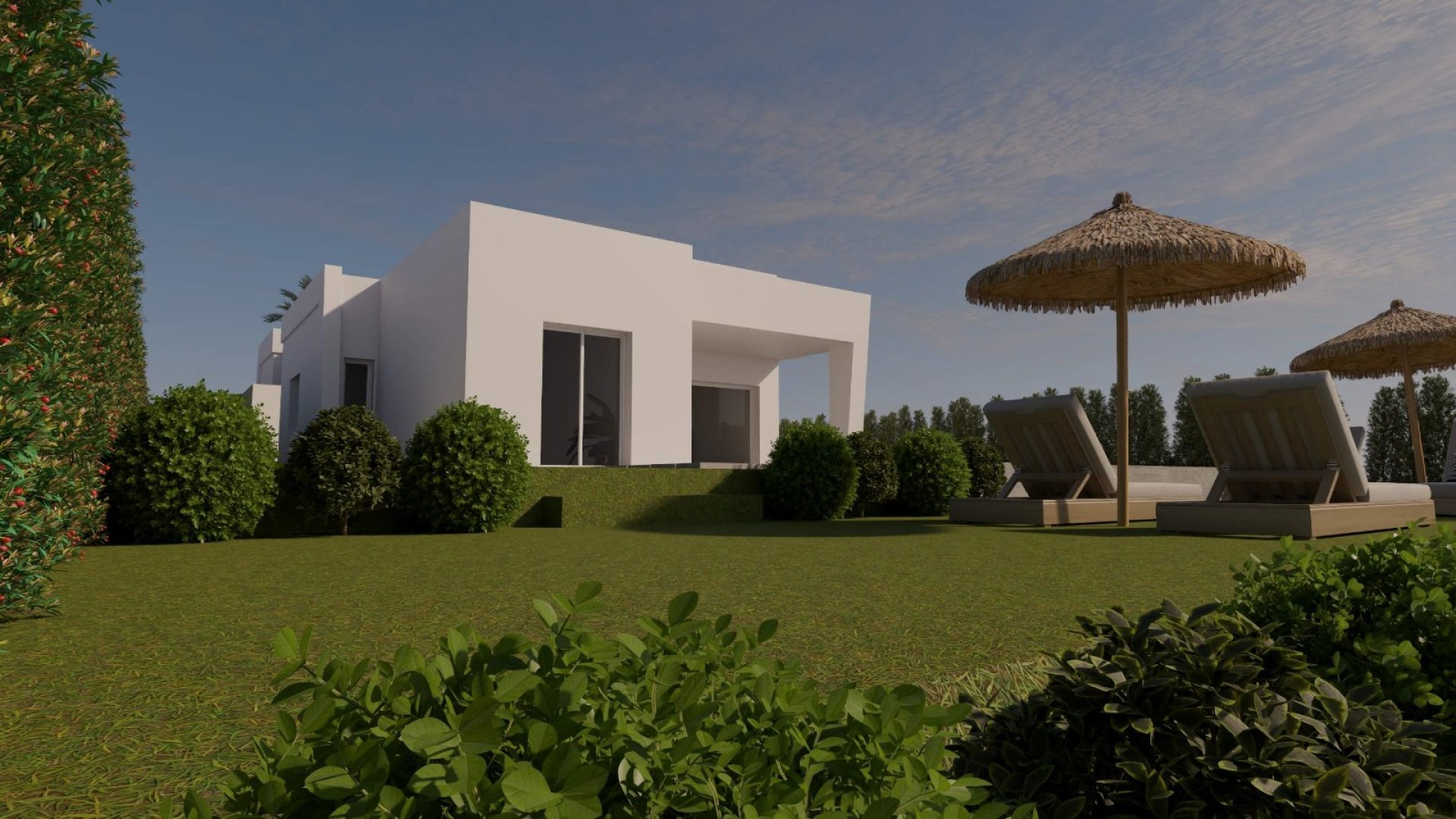 Obra nueva - Chalets -
Algorfa