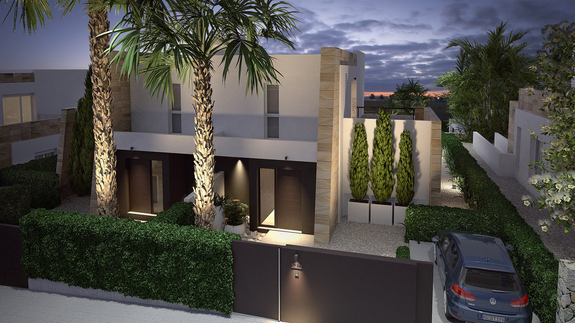 Obra nueva - Chalets -
Algorfa