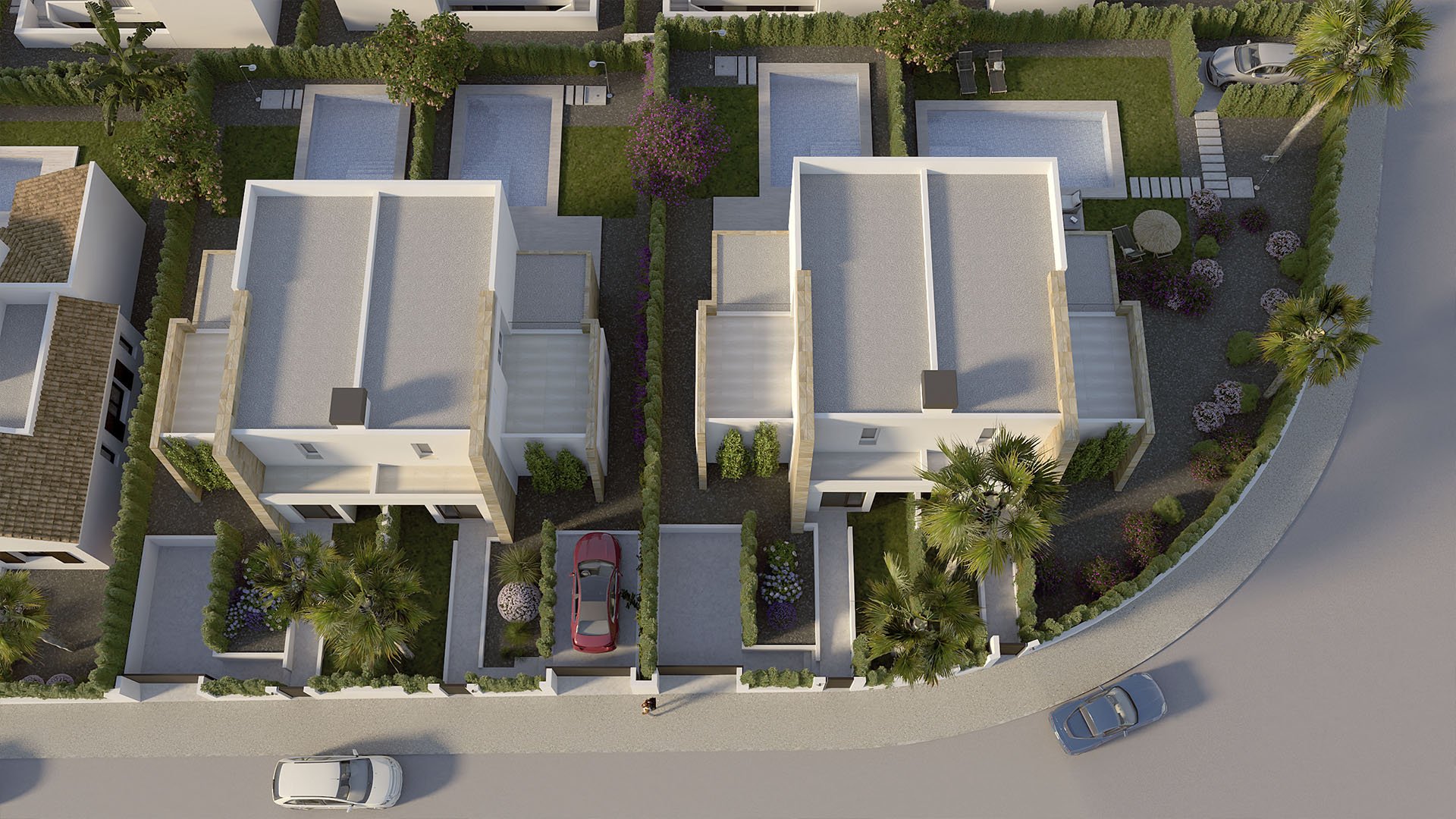 Obra nueva - Chalets -
Algorfa