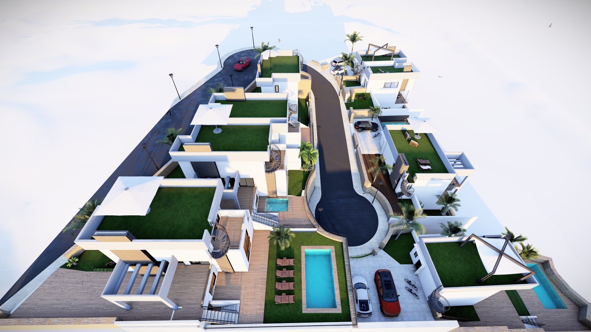 Obra nueva - Chalets -
Algorfa