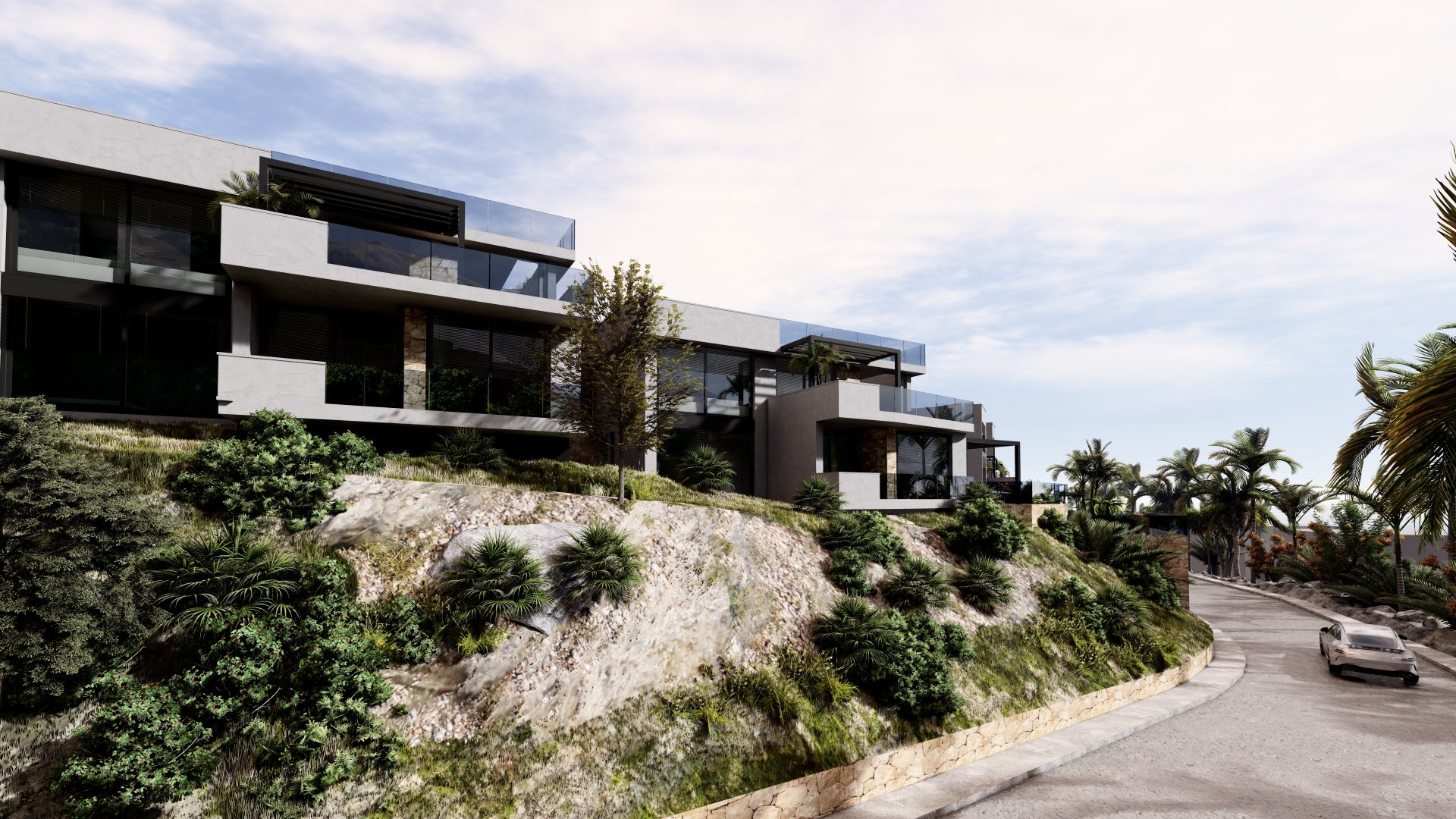 Obra nueva - Chalets -
Altea