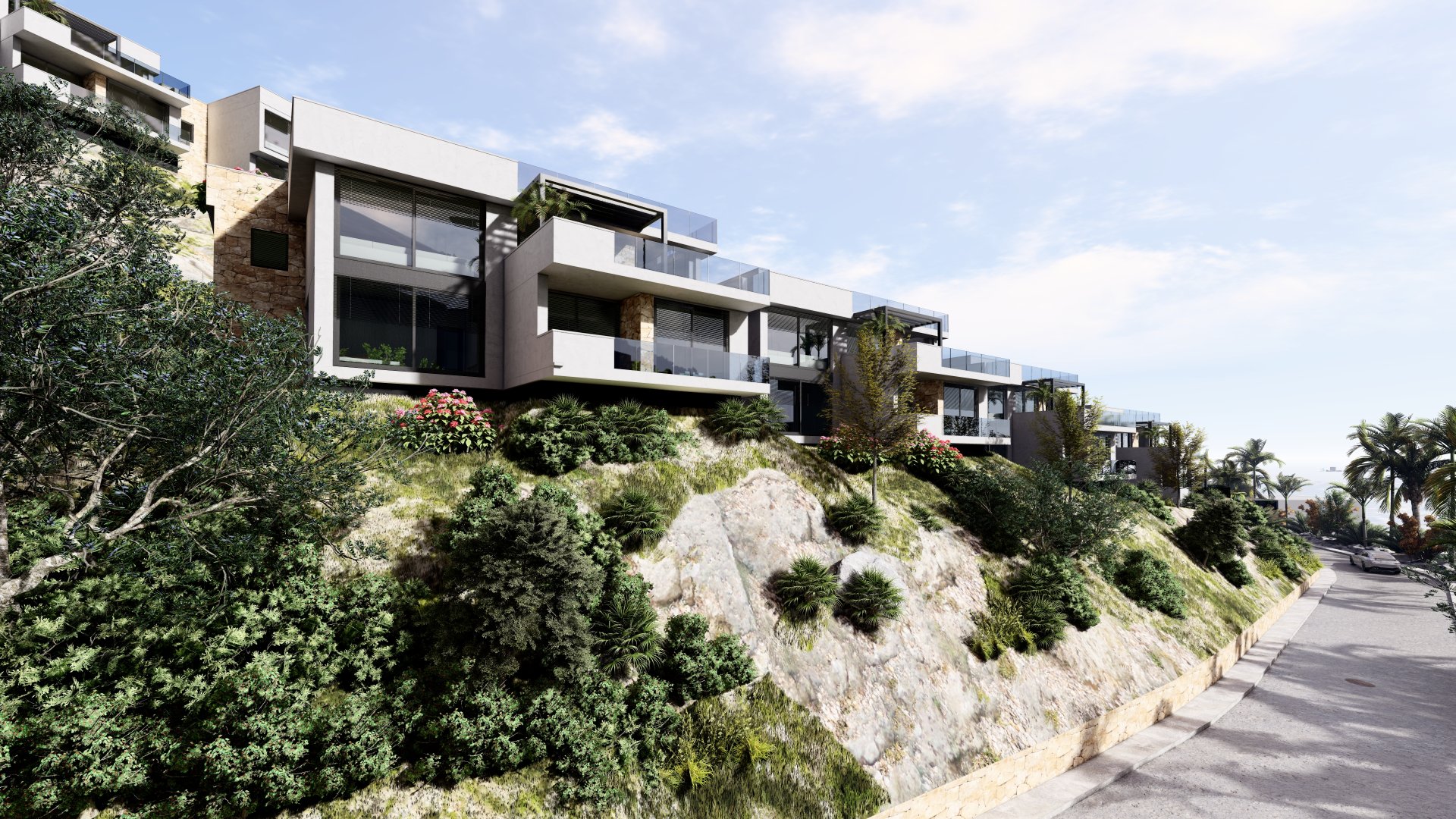 Obra nueva - Chalets -
Altea