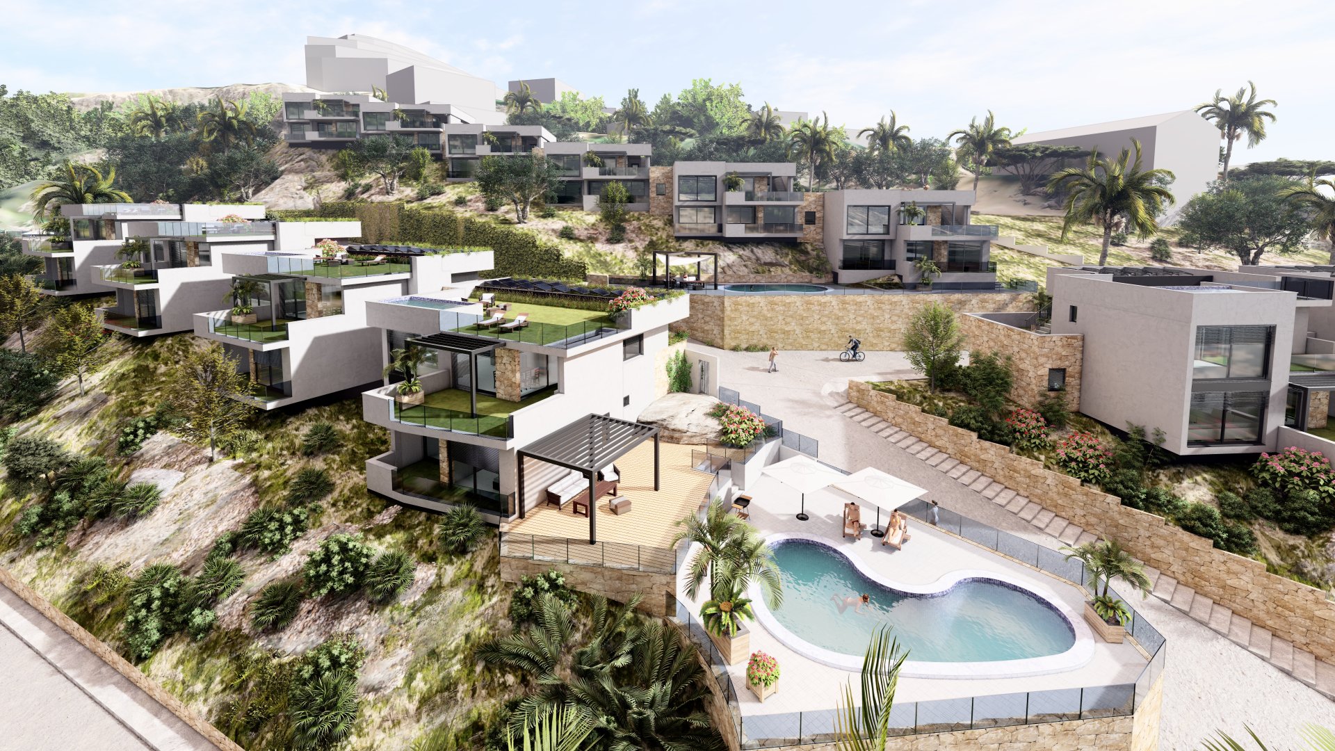 Obra nueva - Chalets -
Altea