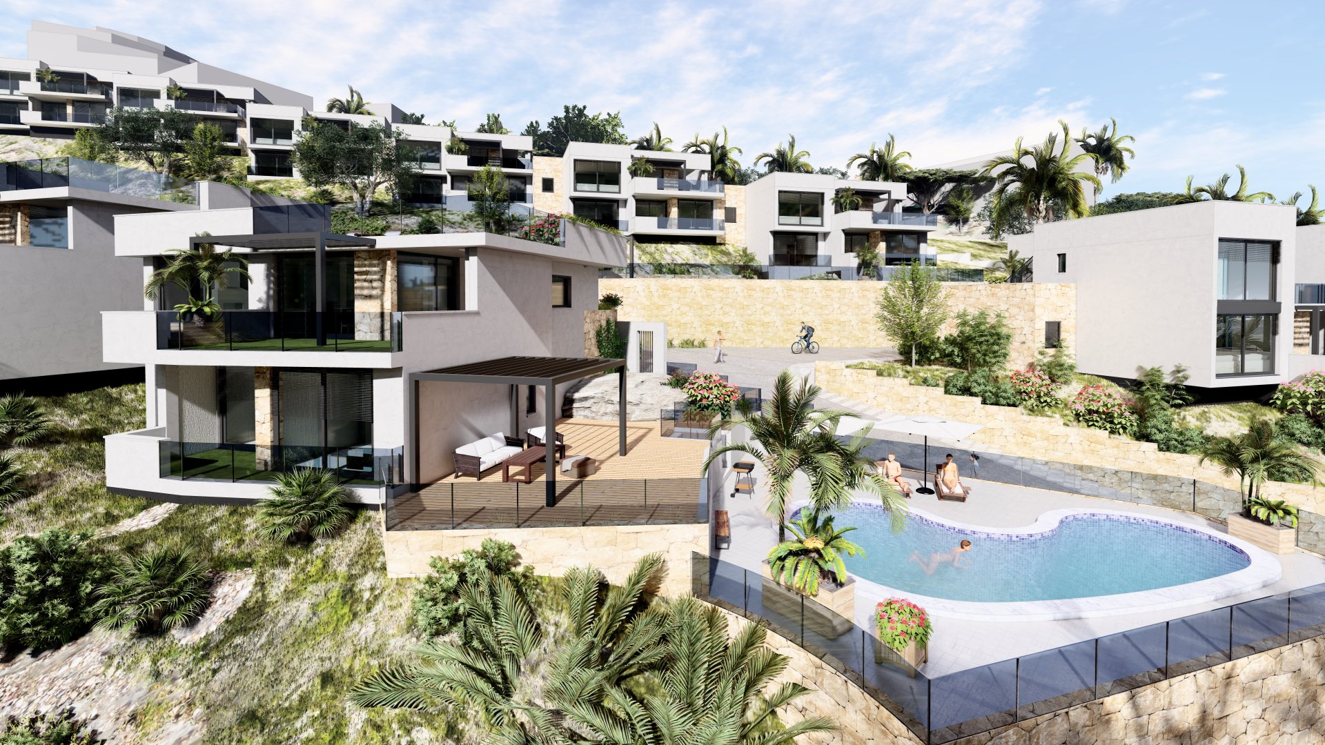 Obra nueva - Chalets -
Altea