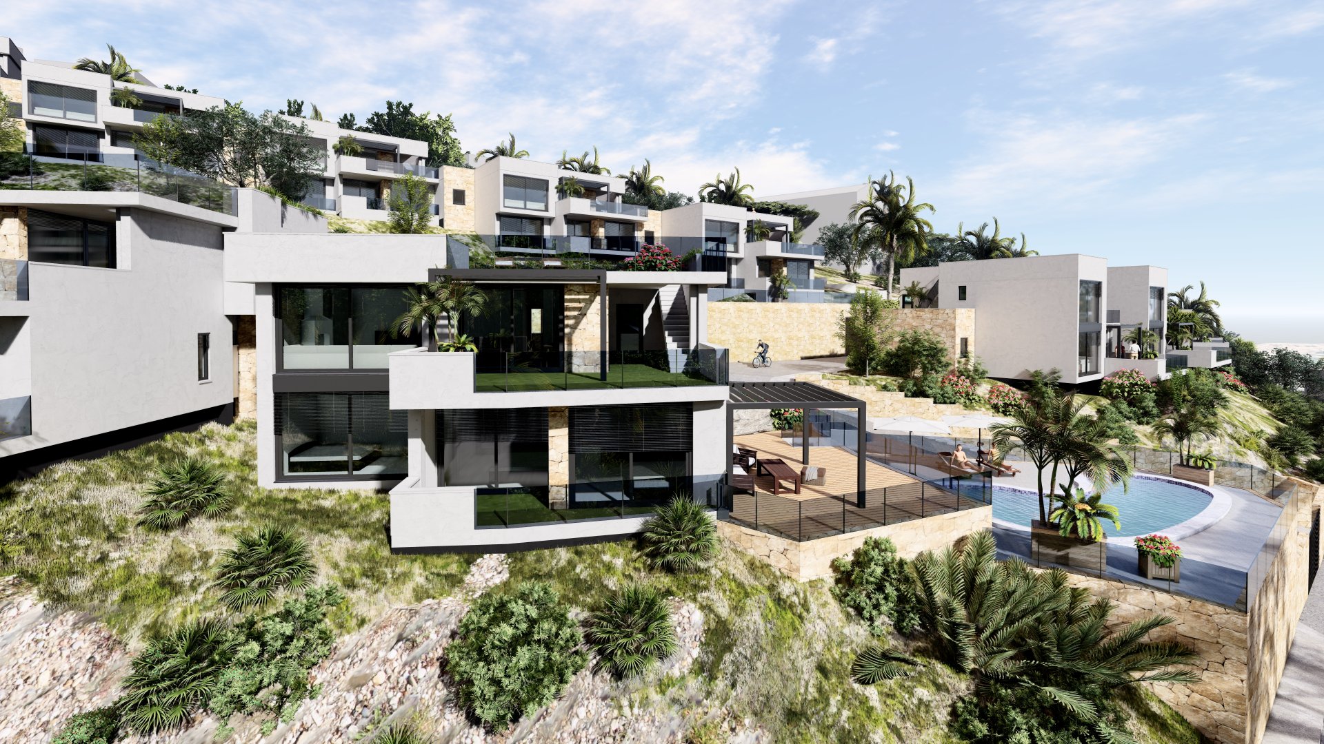 Obra nueva - Chalets -
Altea