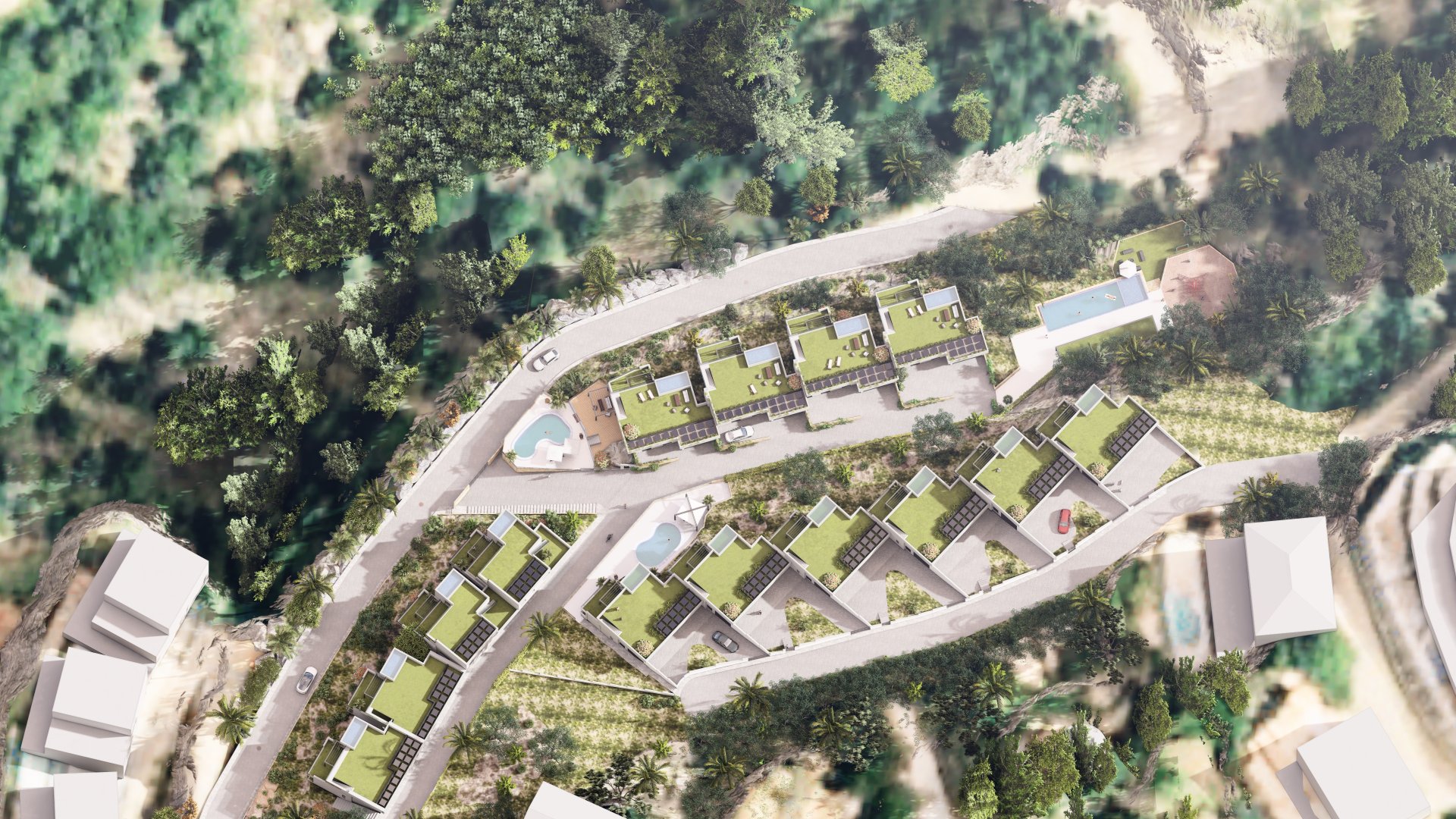 Obra nueva - Chalets -
Altea