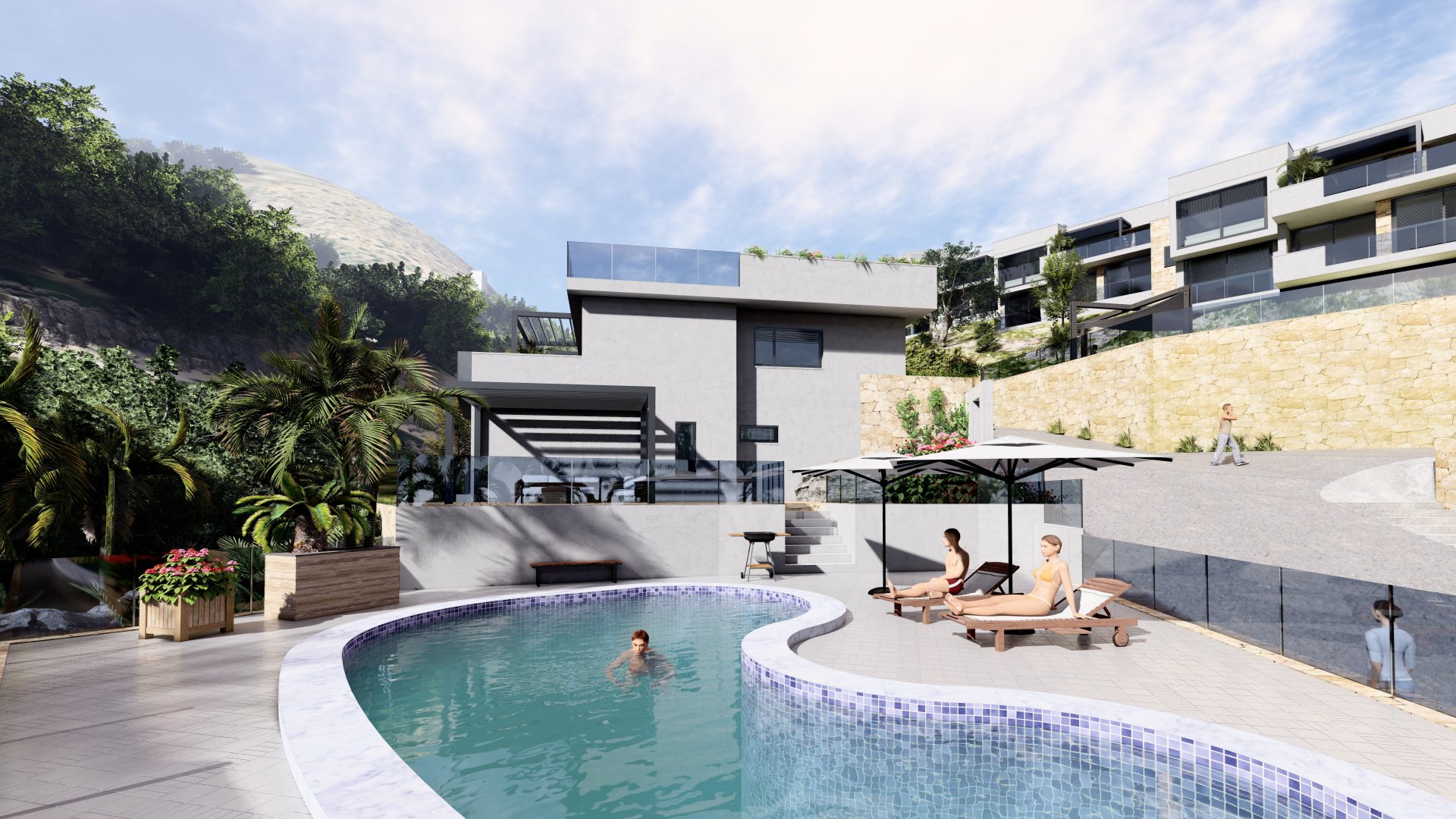 Obra nueva - Chalets -
Altea