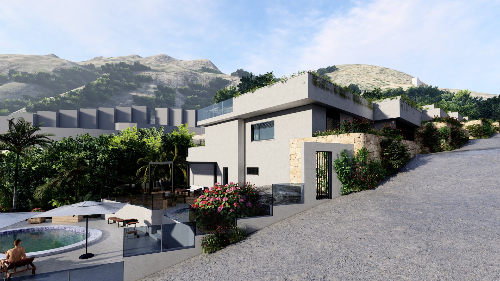 Obra nueva - Chalets -
Altea