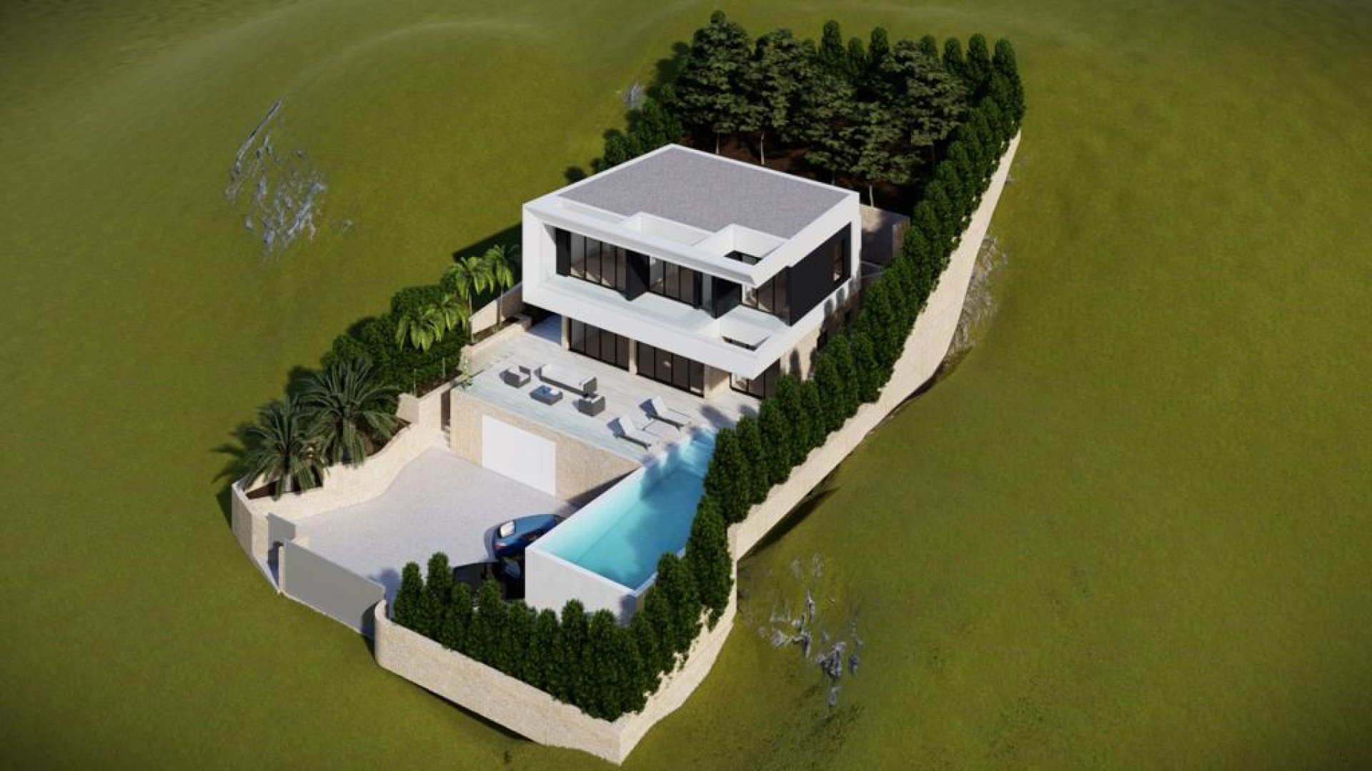 Obra nueva - Chalets -
Altea