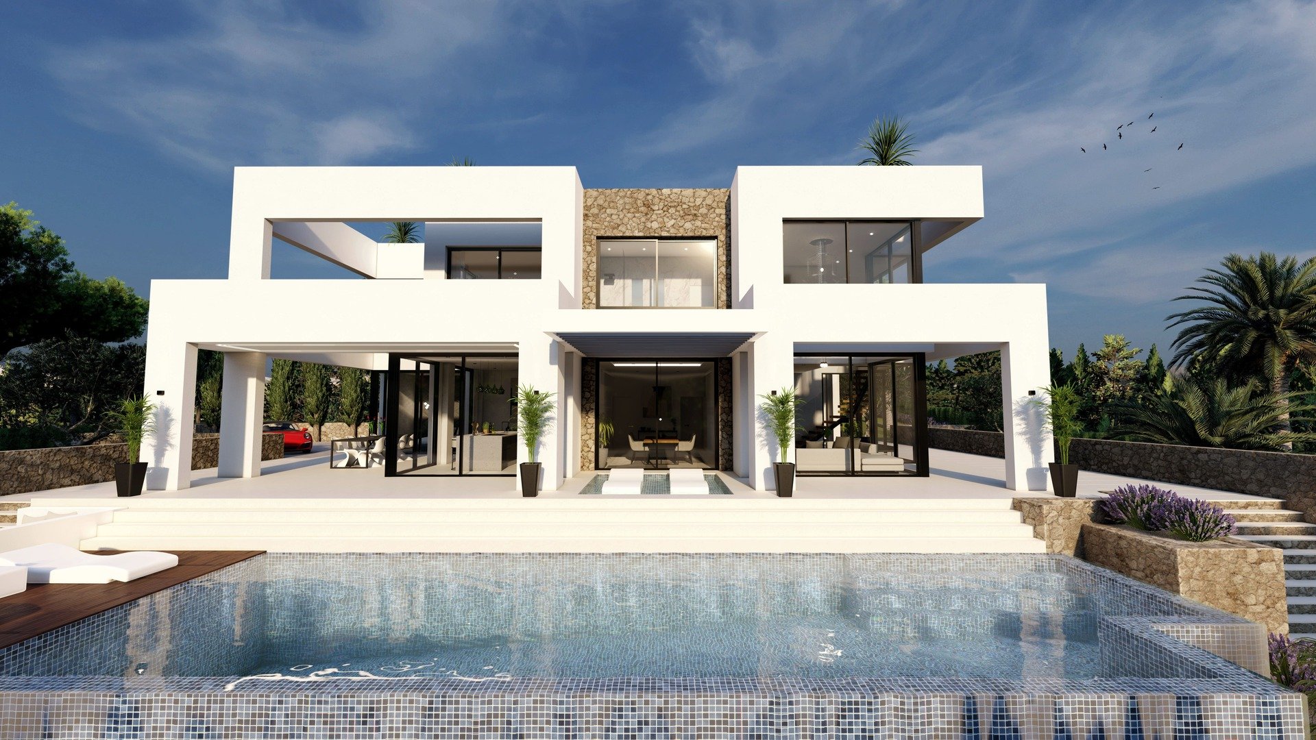 Obra nueva - Chalets -
Benisa