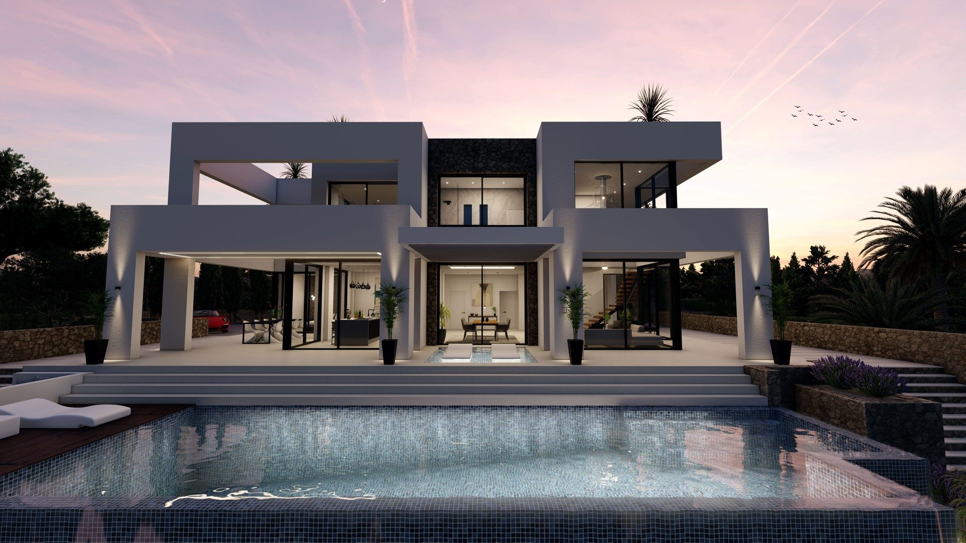 Obra nueva - Chalets -
Benisa