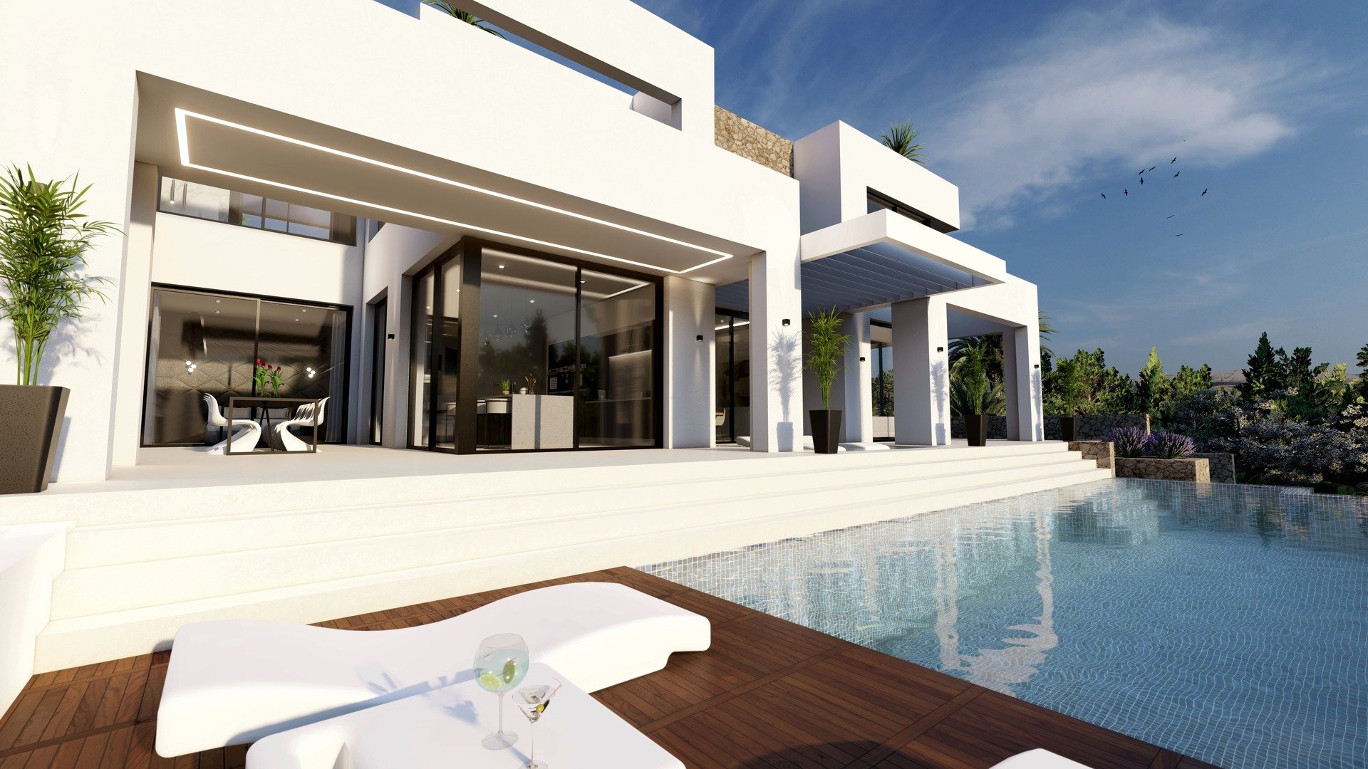 Obra nueva - Chalets -
Benisa