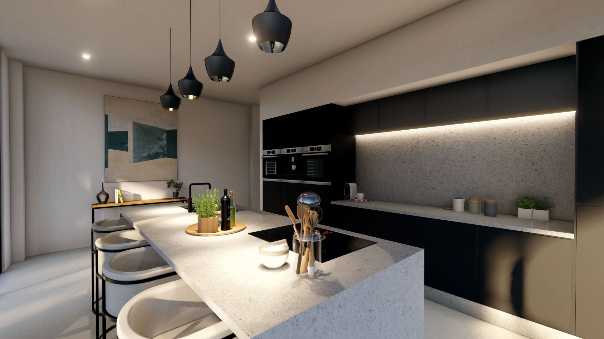 Obra nueva - Chalets -
Benisa