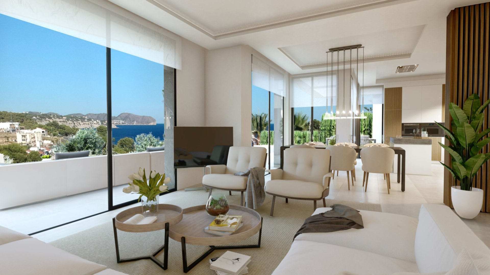 Obra nueva - Chalets -
Benissa