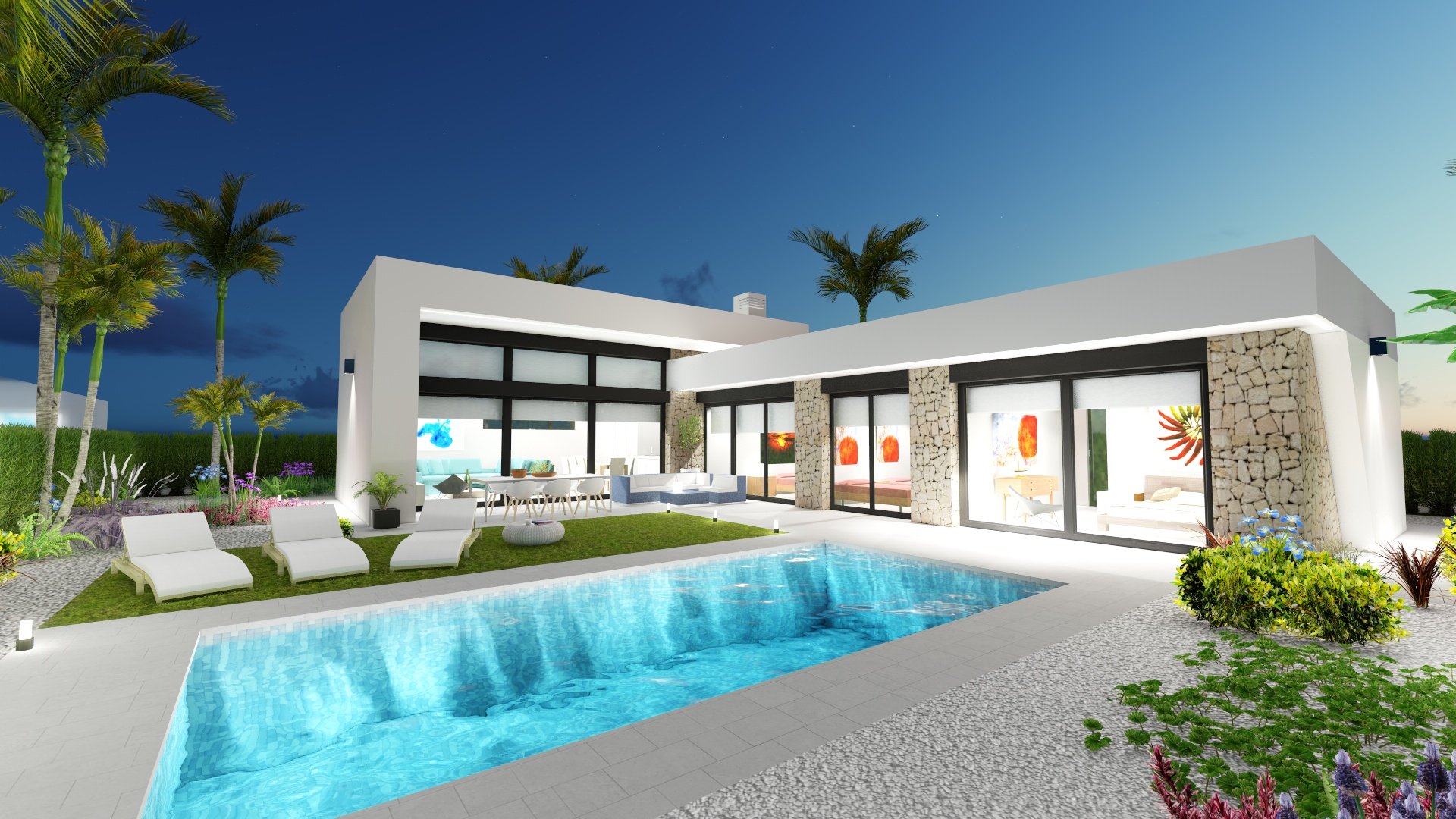 Obra nueva - Chalets -
Calasparra
