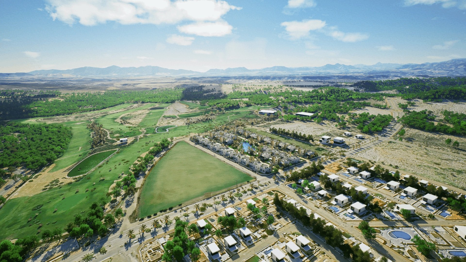 Obra nueva - Chalets -
Camposol Golf