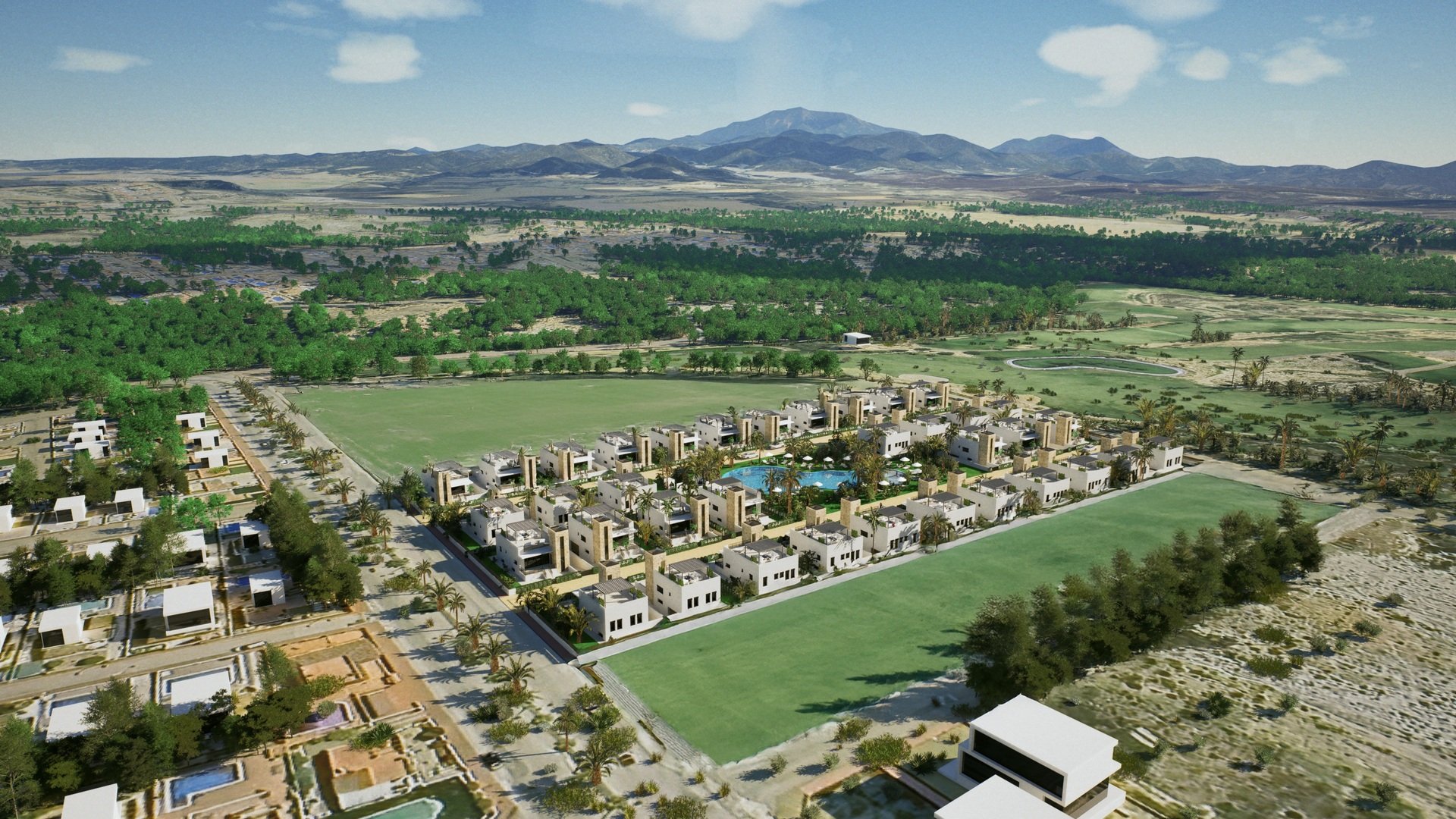 Obra nueva - Chalets -
Camposol Golf