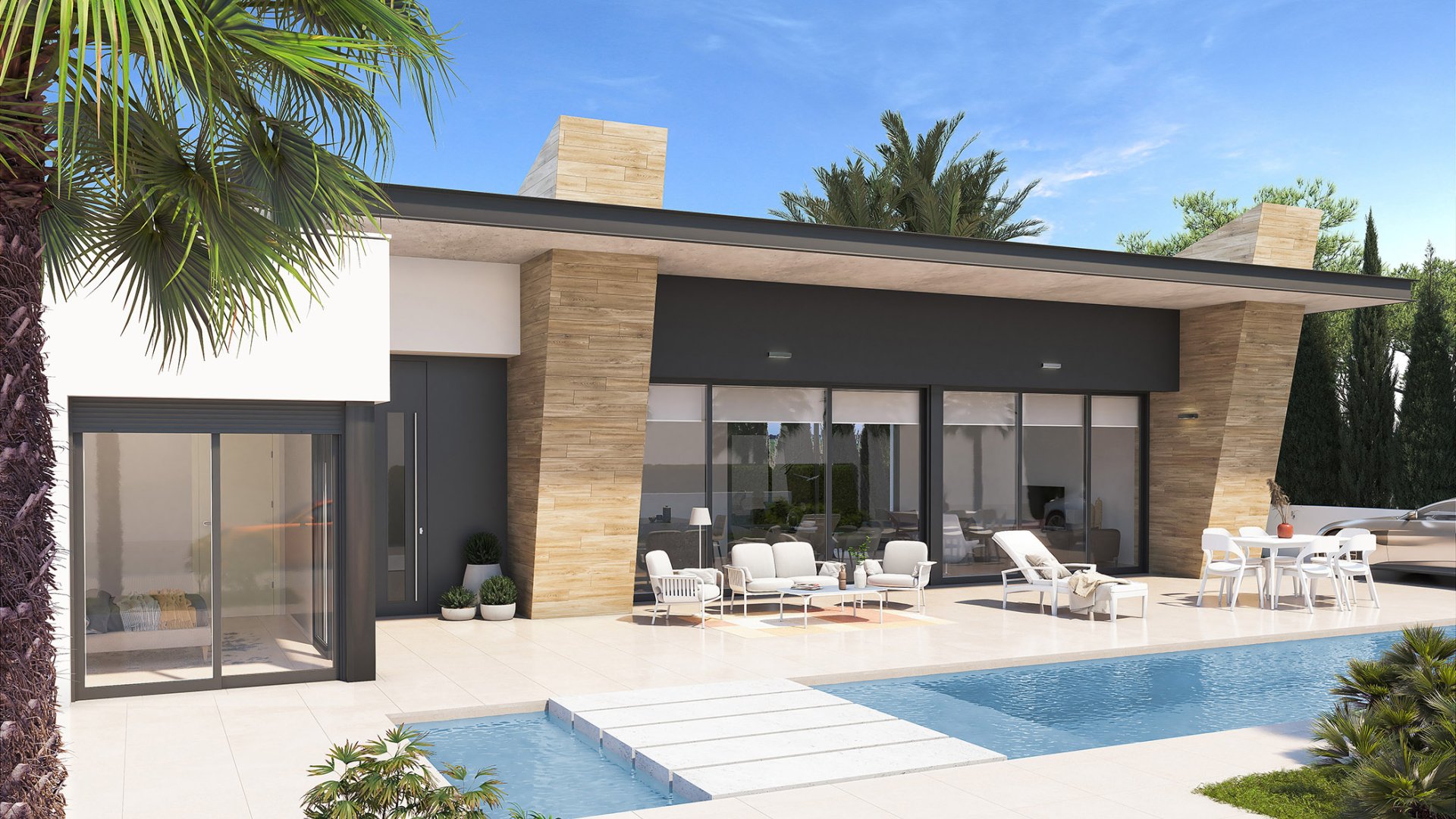 Obra nueva - Chalets -
Ciudad Quesada