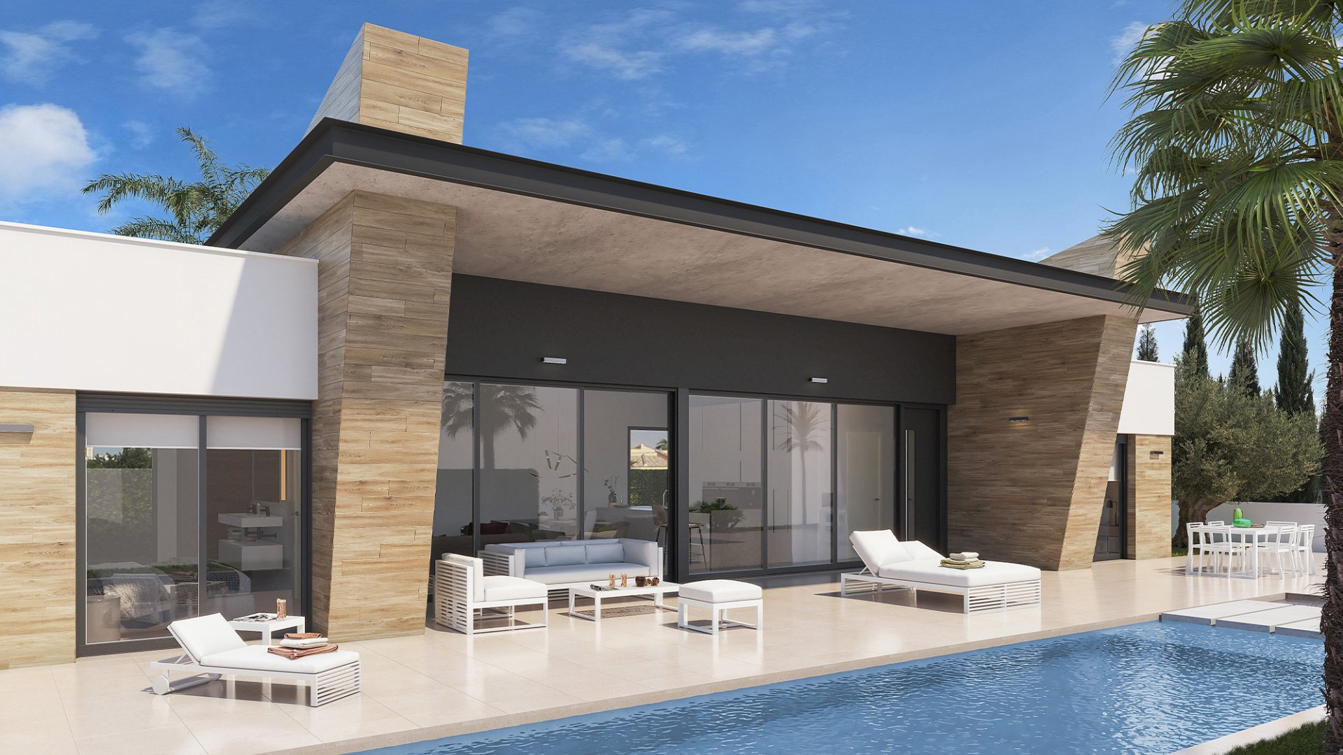 Obra nueva - Chalets -
Ciudad Quesada