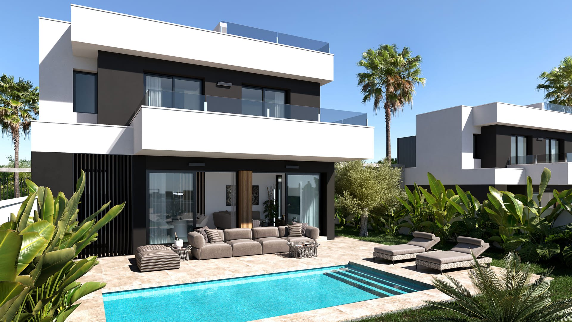 Obra nueva - Chalets -
Ciudad Quesada