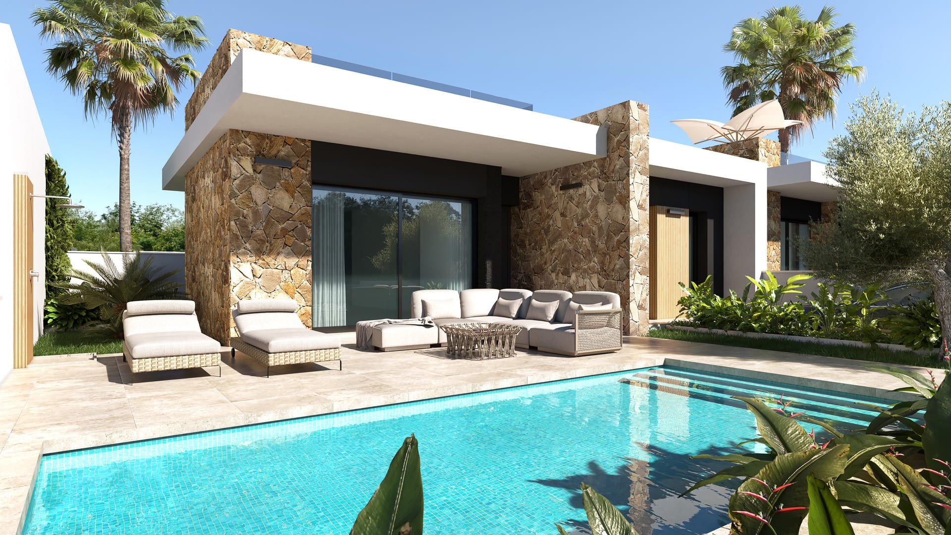 Obra nueva - Chalets -
Ciudad Quesada