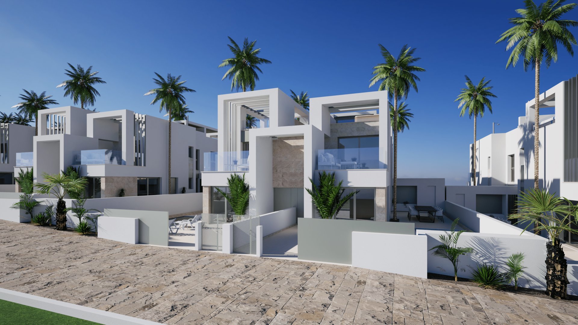 Obra nueva - Chalets -
Ciudad Quesada