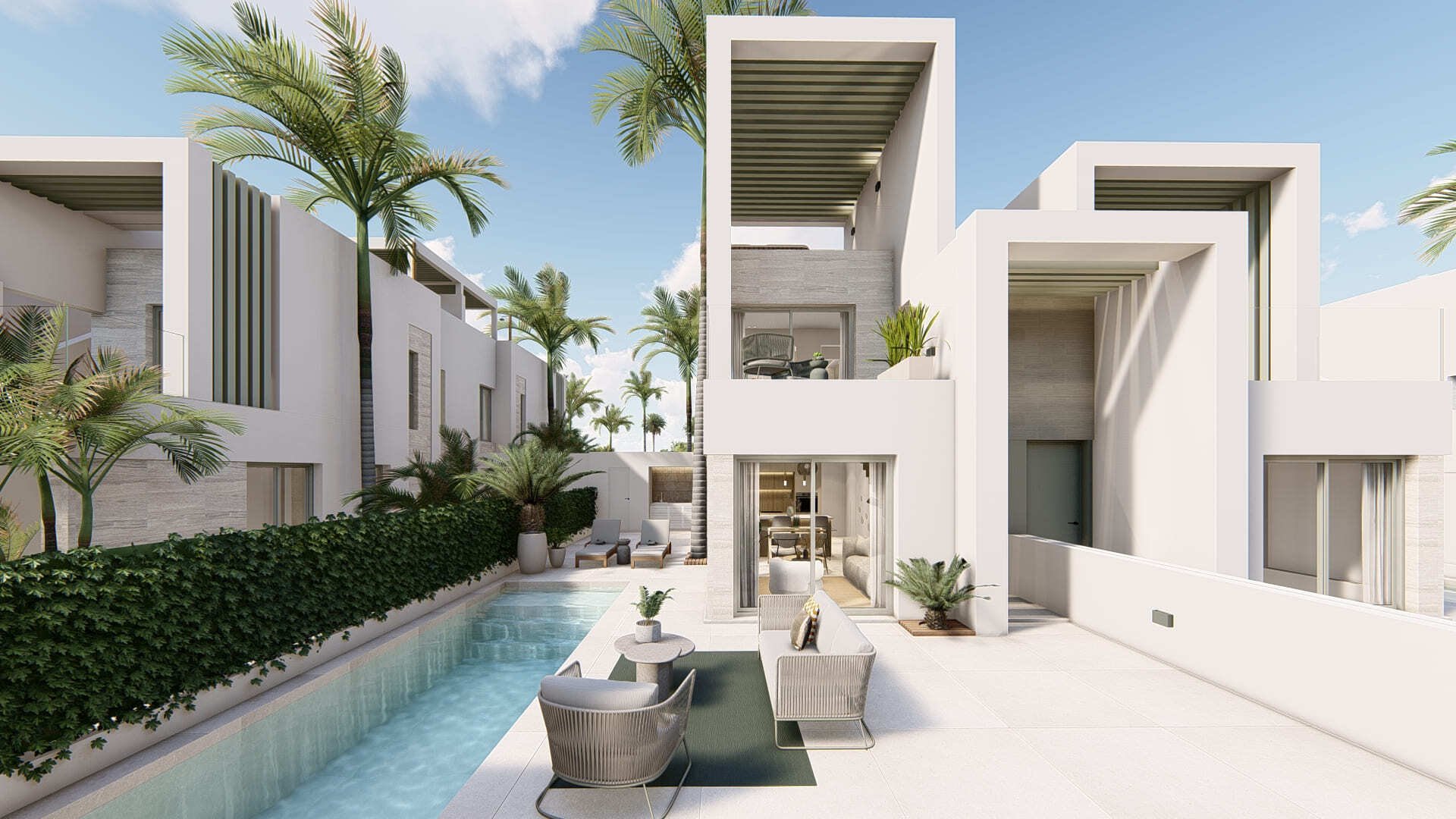 Obra nueva - Chalets -
Ciudad Quesada