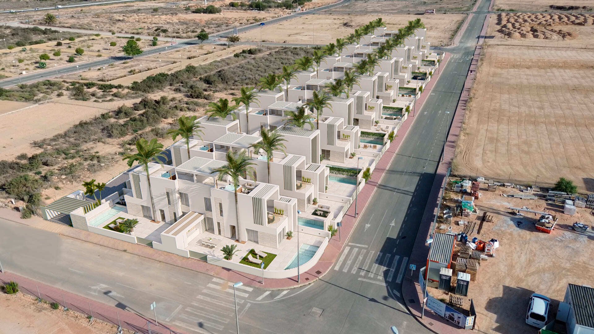 Obra nueva - Chalets -
Ciudad Quesada