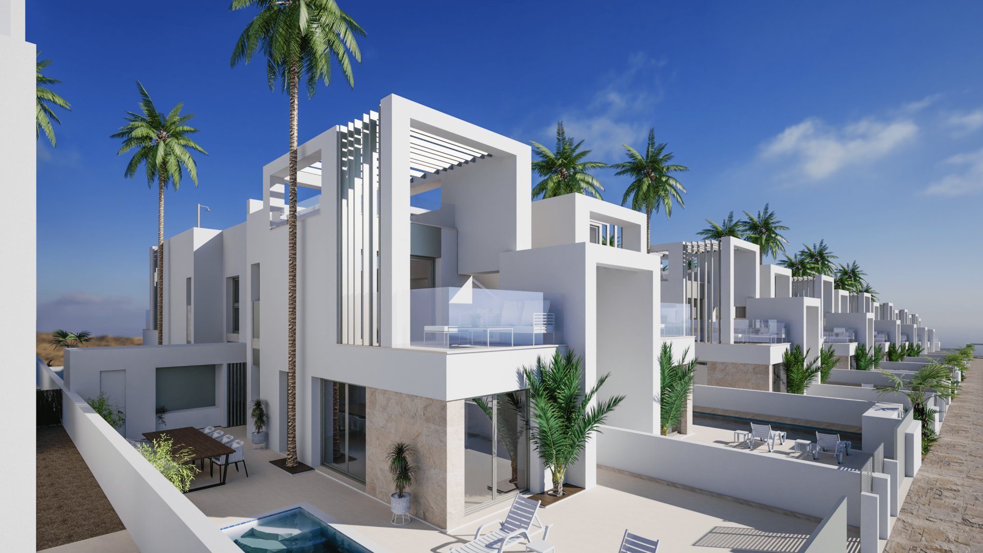 Obra nueva - Chalets -
Ciudad Quesada