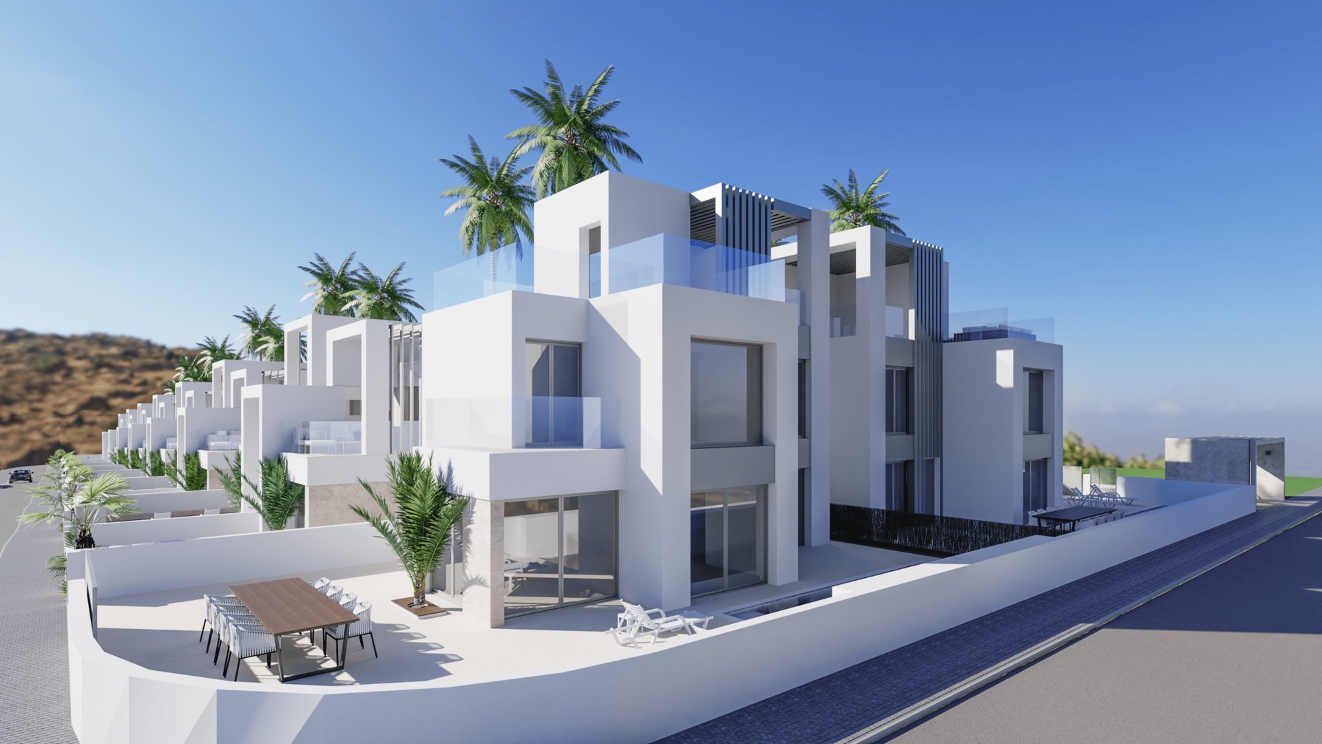 Obra nueva - Chalets -
Ciudad Quesada