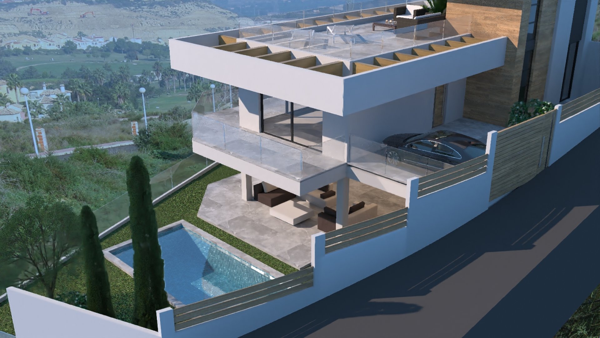 Obra nueva - Chalets -
Ciudad Quesada
