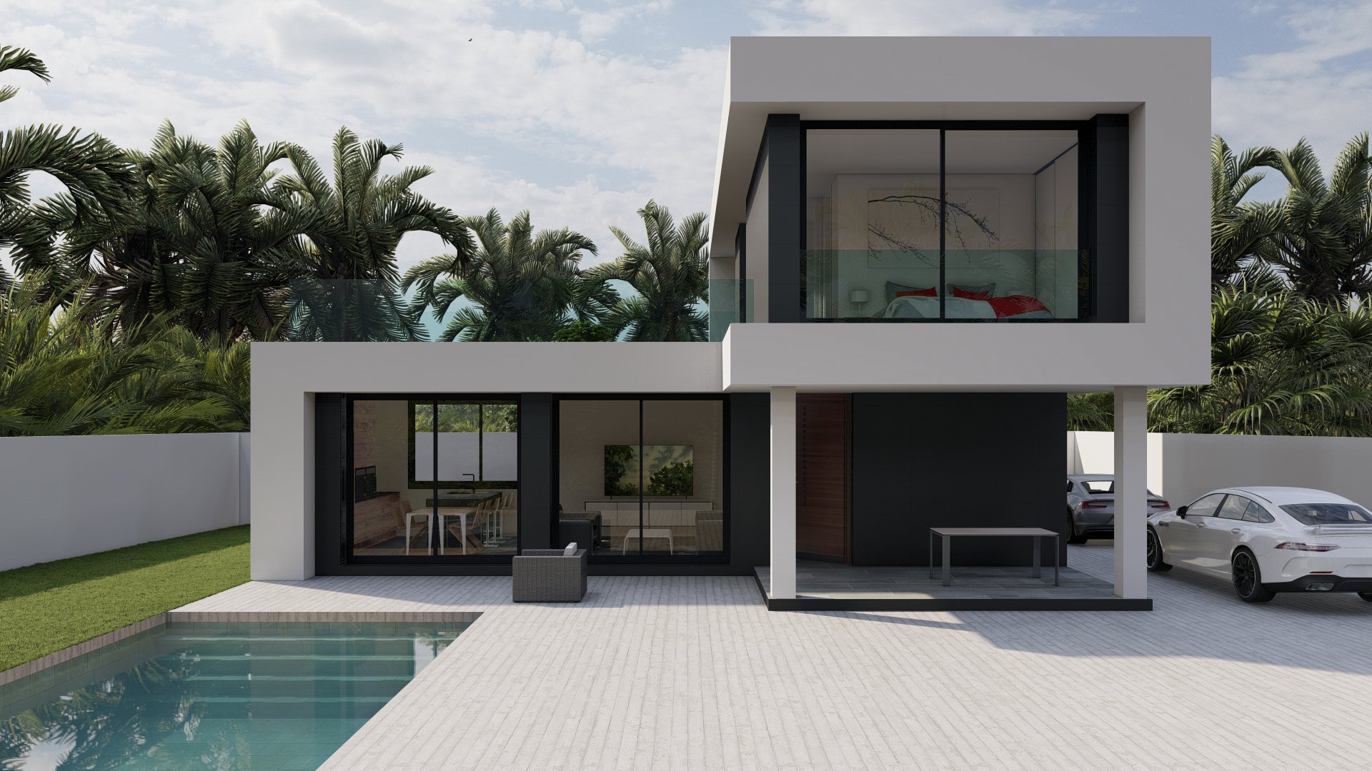 Obra nueva - Chalets -
Ciudad Quesada