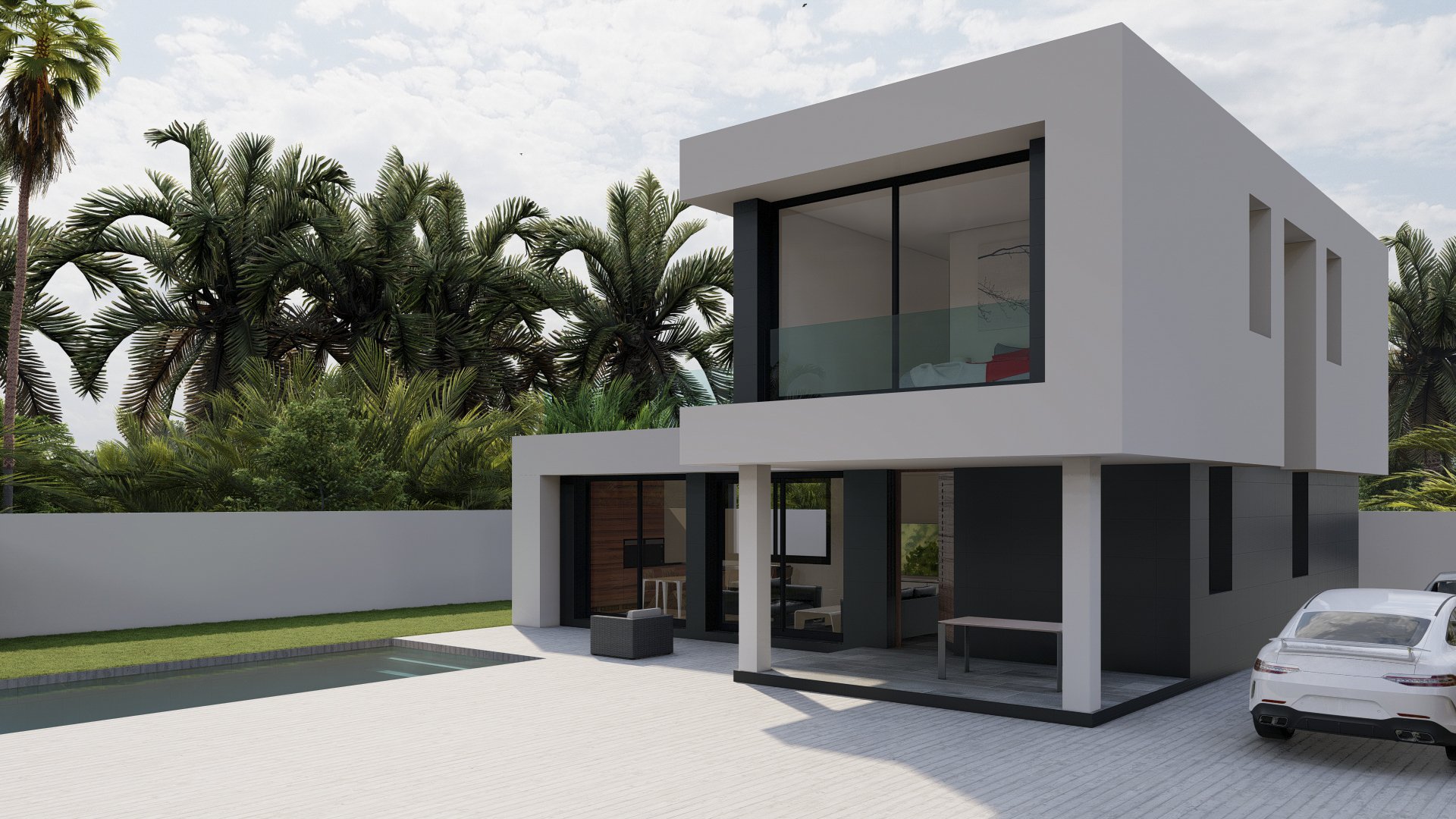 Obra nueva - Chalets -
Ciudad Quesada