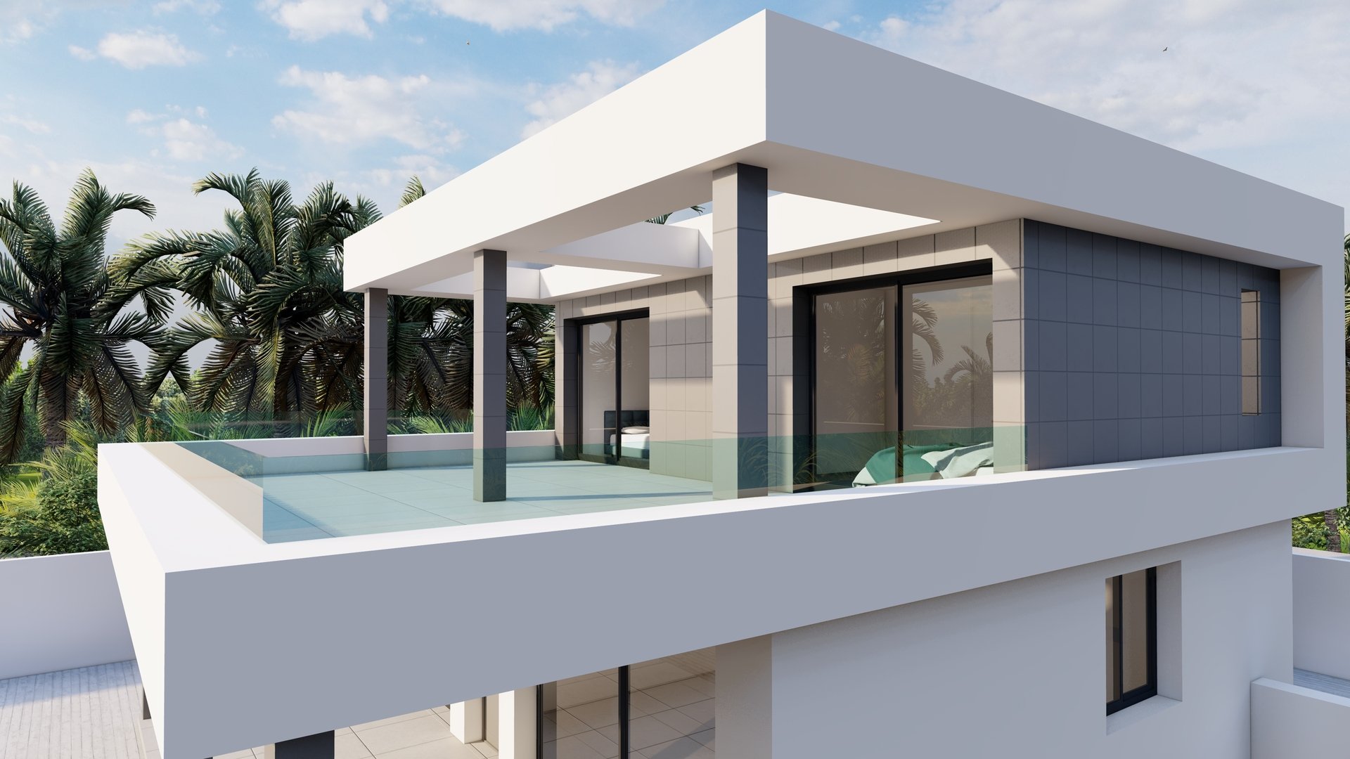 Obra nueva - Chalets -
Ciudad Quesada