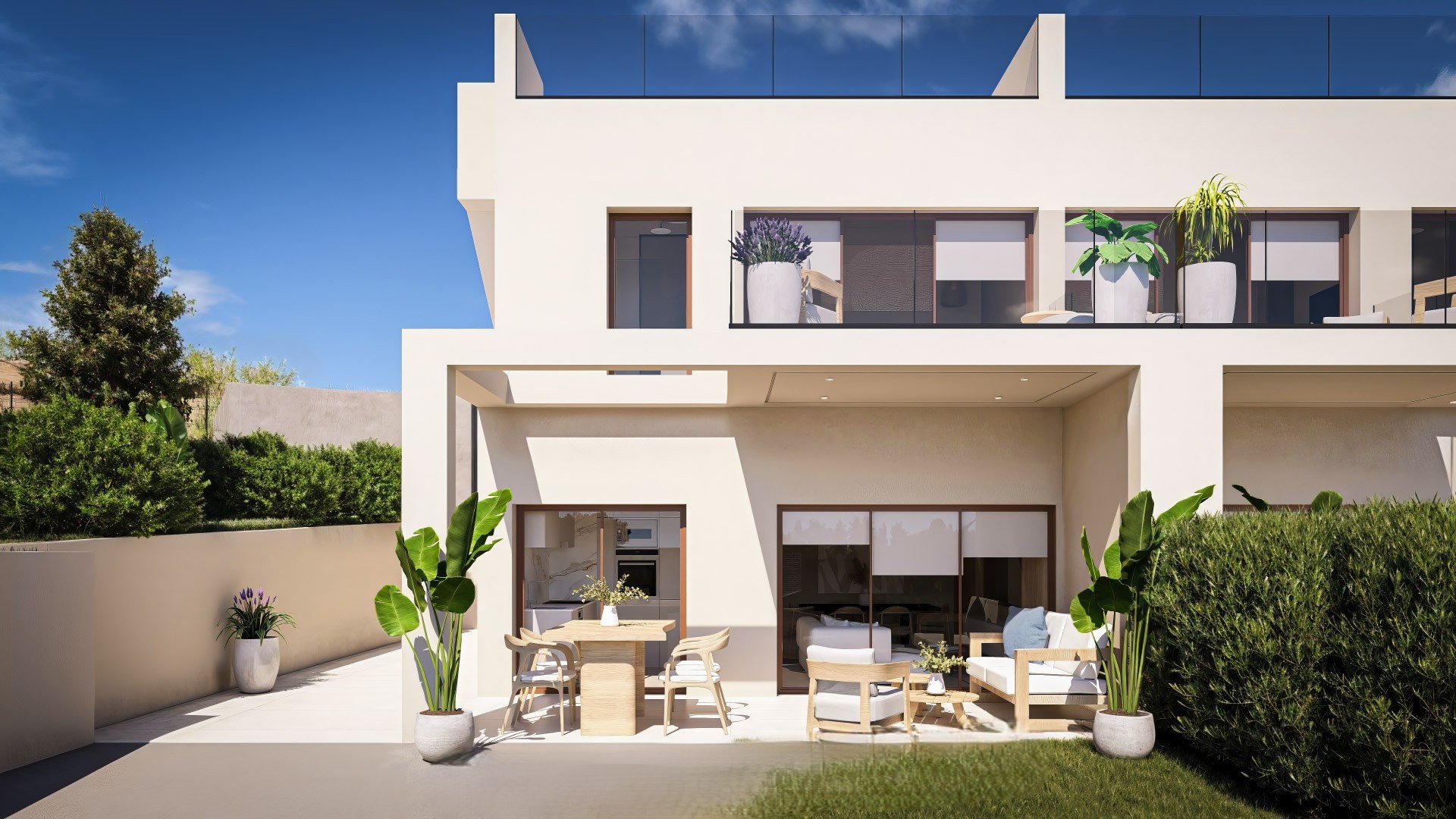 Obra nueva - Chalets -
Corvera Golf