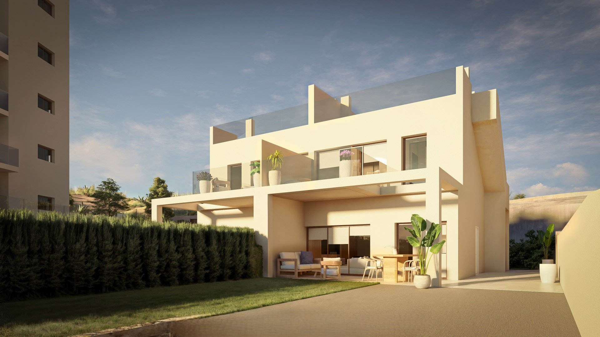 Obra nueva - Chalets -
Corvera Golf