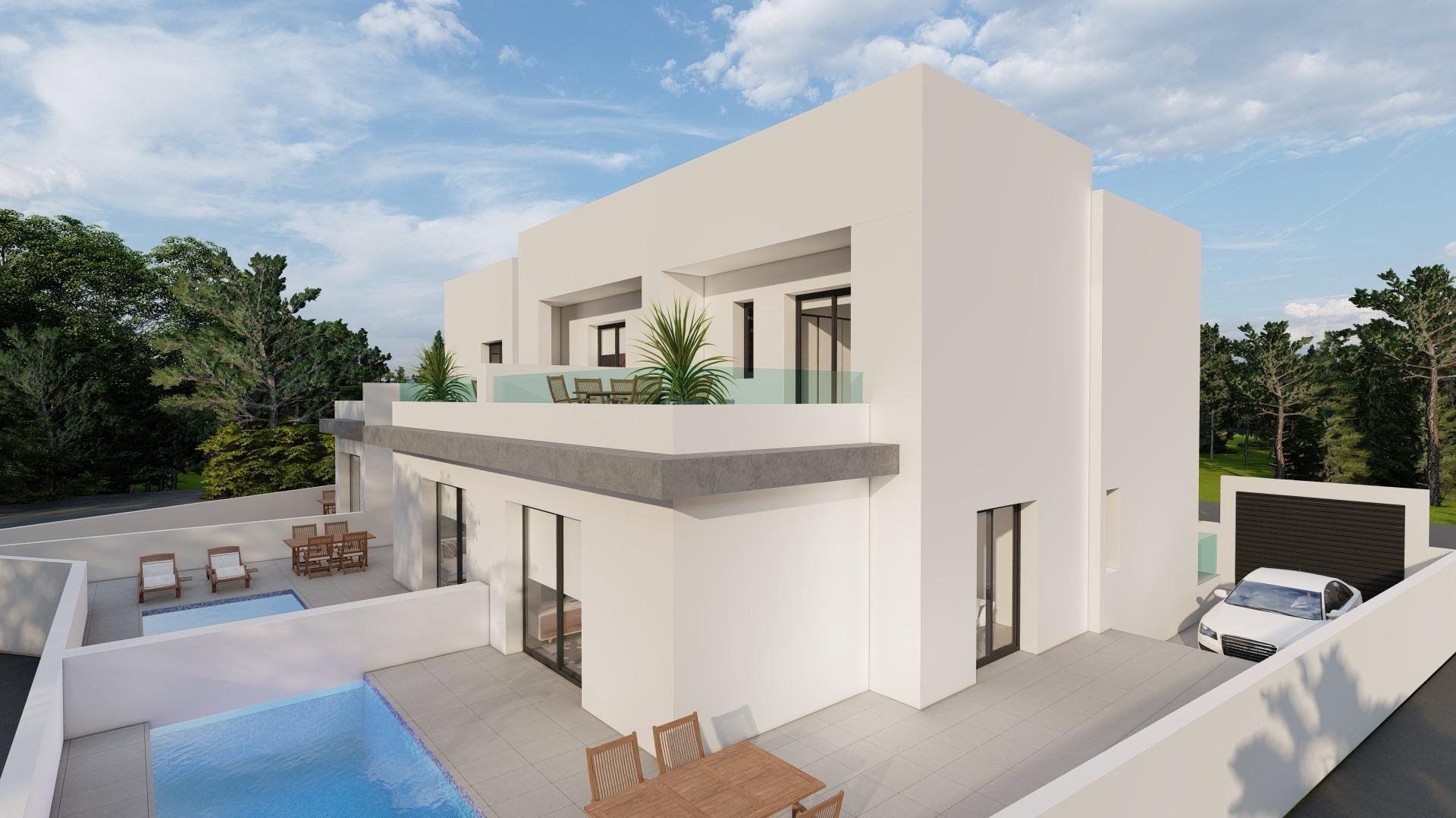 Obra nueva - Chalets -
Daya Nueva