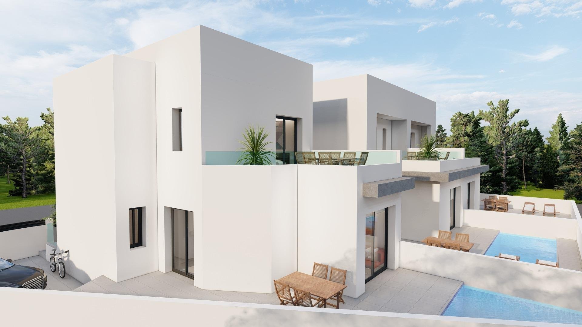Obra nueva - Chalets -
Daya Nueva