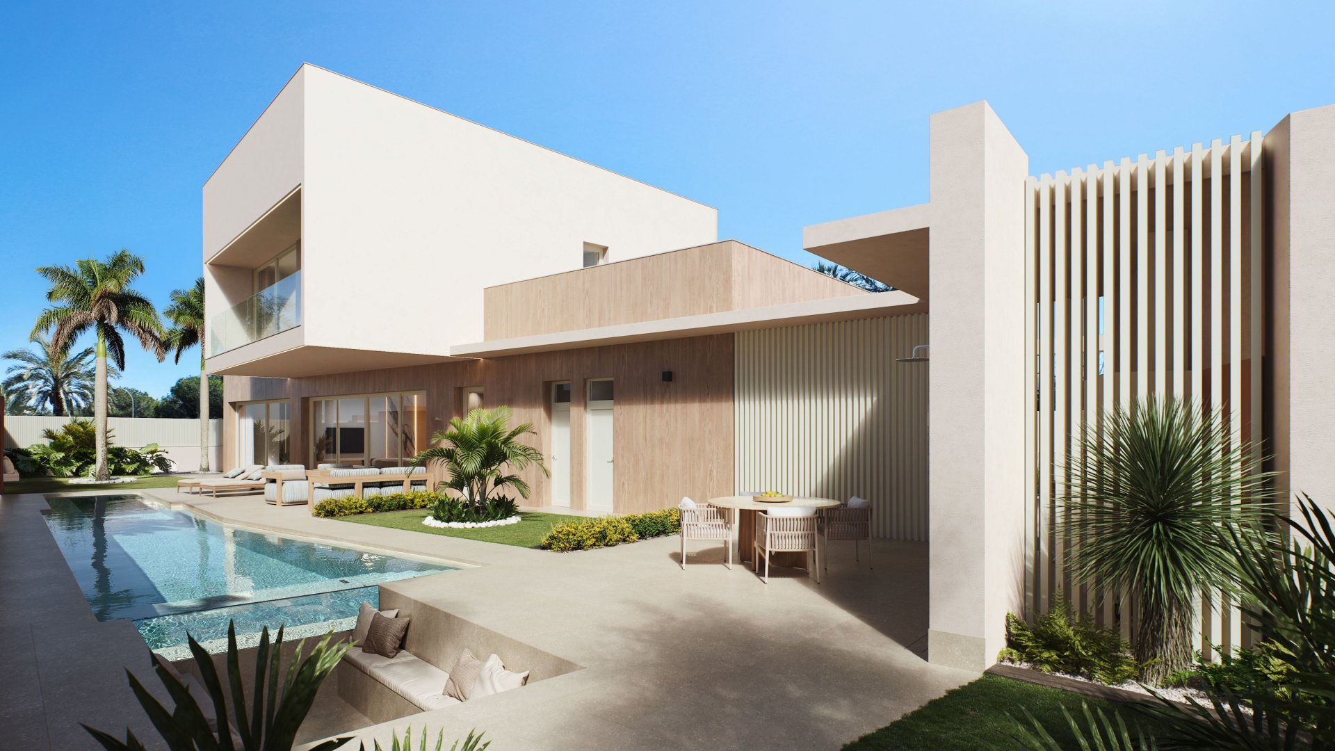Obra nueva - Chalets -
Dehesa de Campoamor
