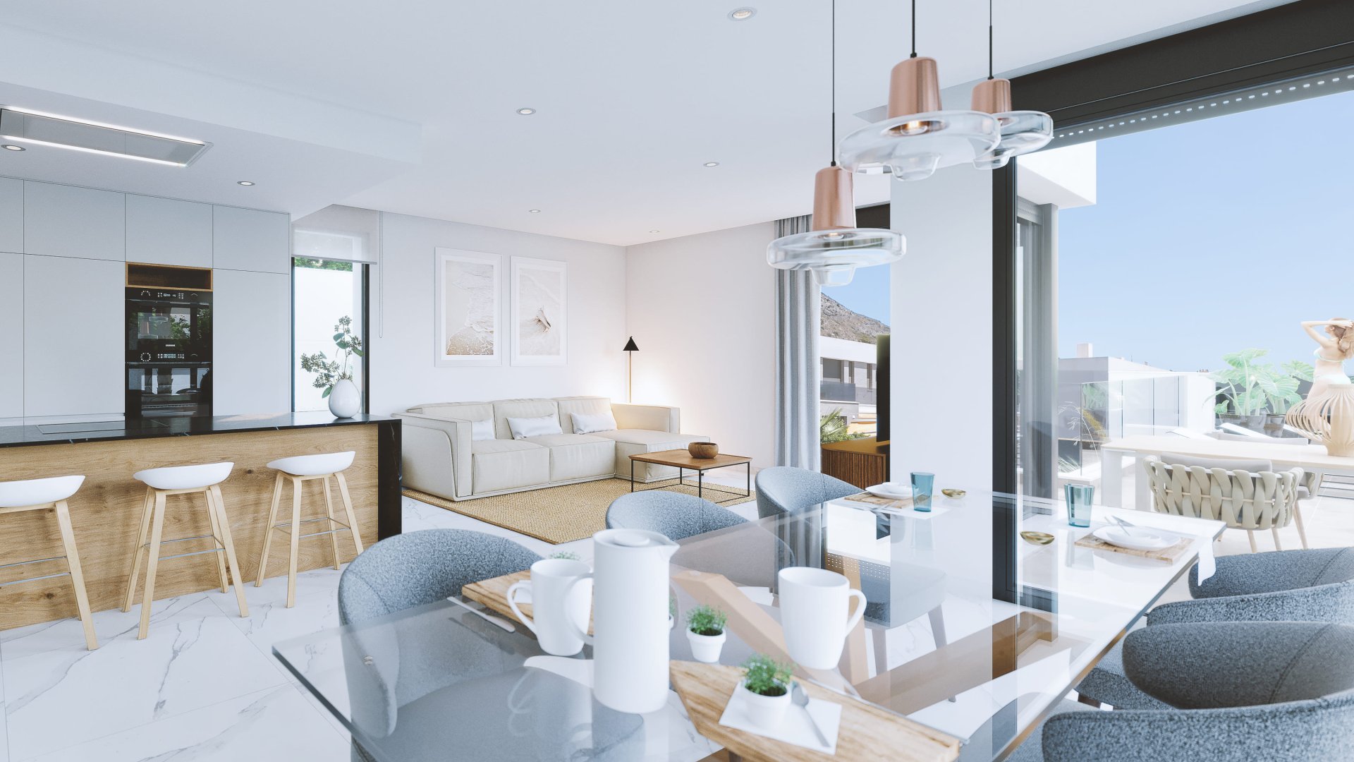 Obra nueva - Chalets -
Finestrat