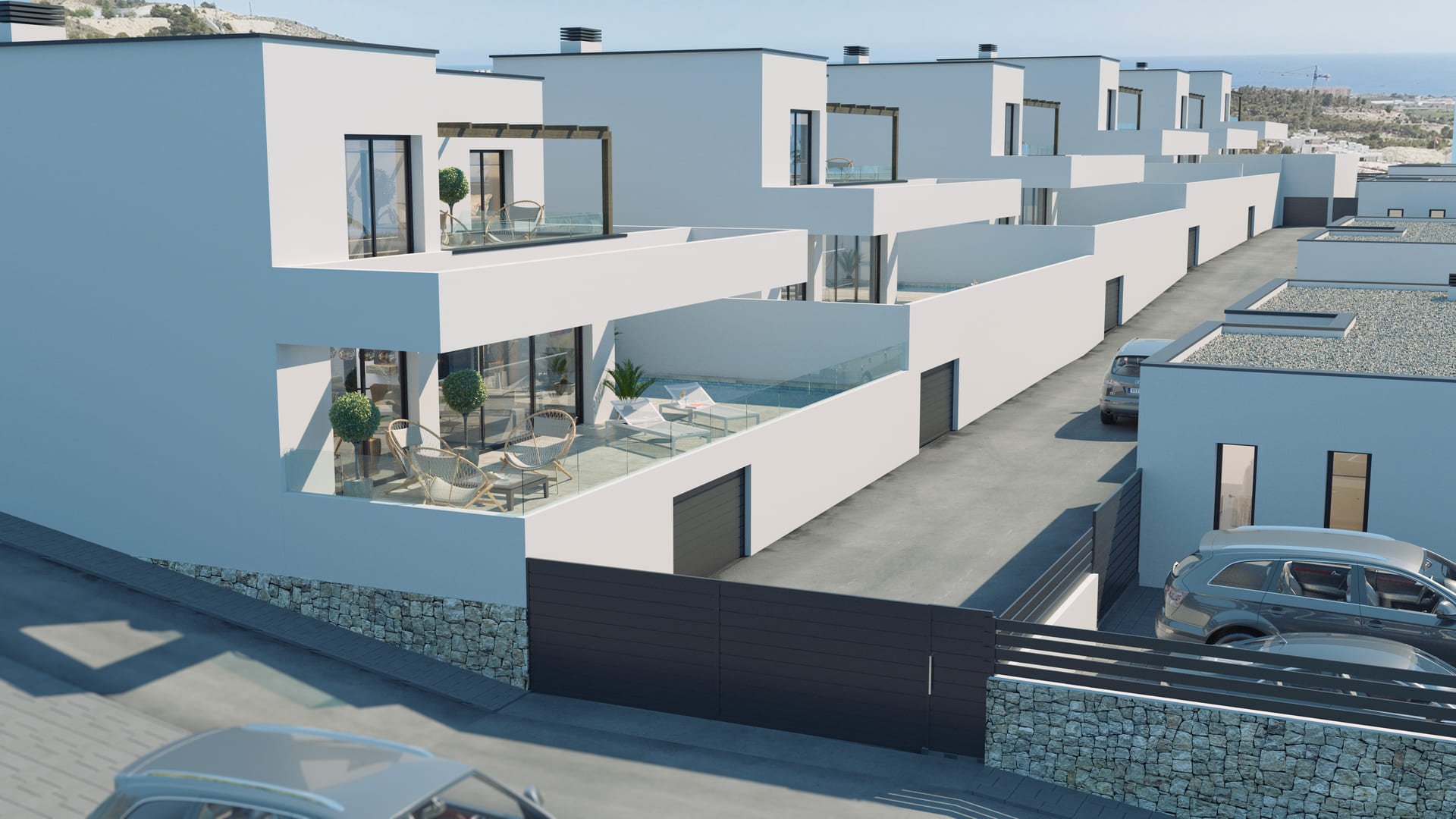 Obra nueva - Chalets -
Finestrat