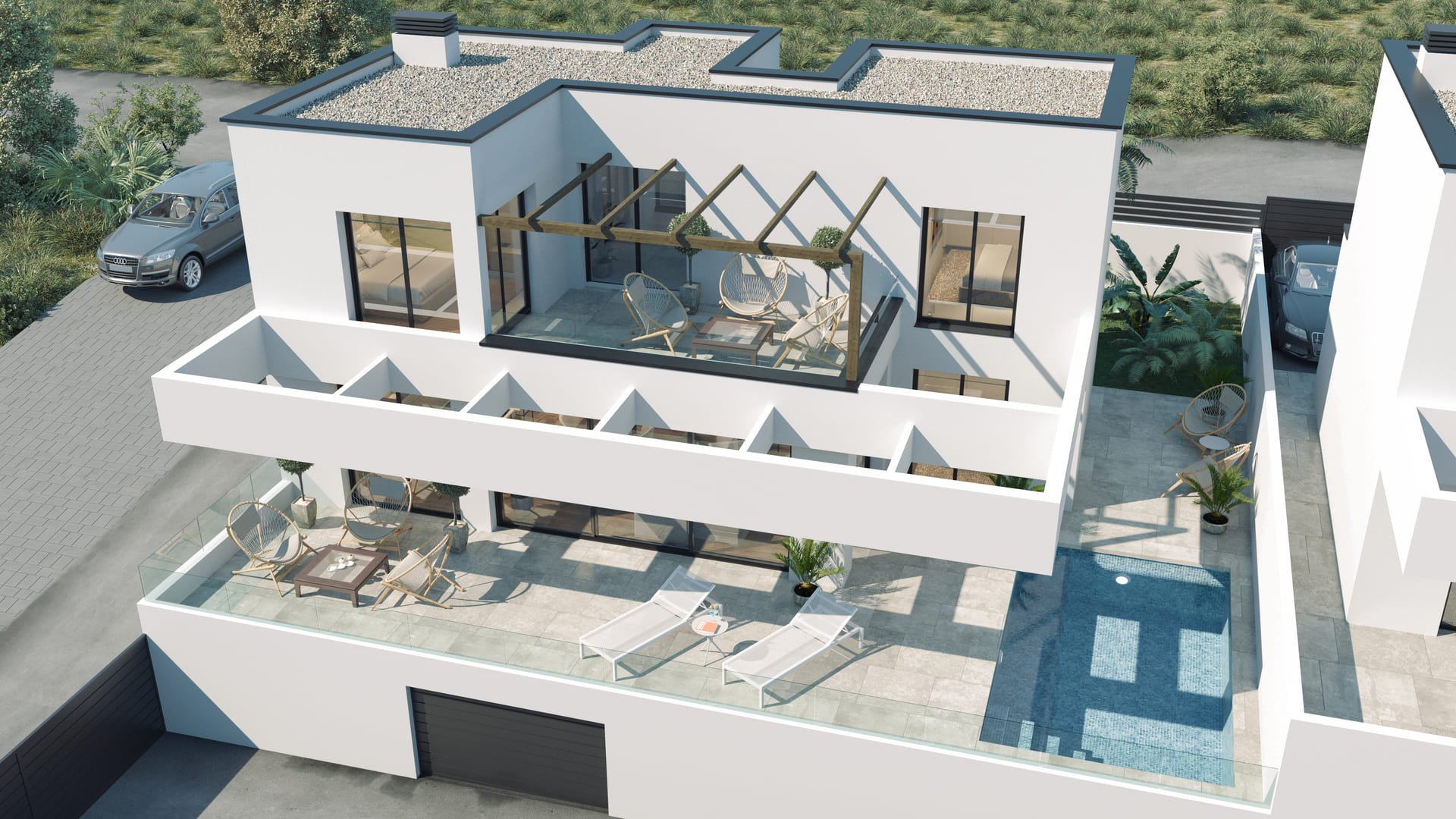 Obra nueva - Chalets -
Finestrat