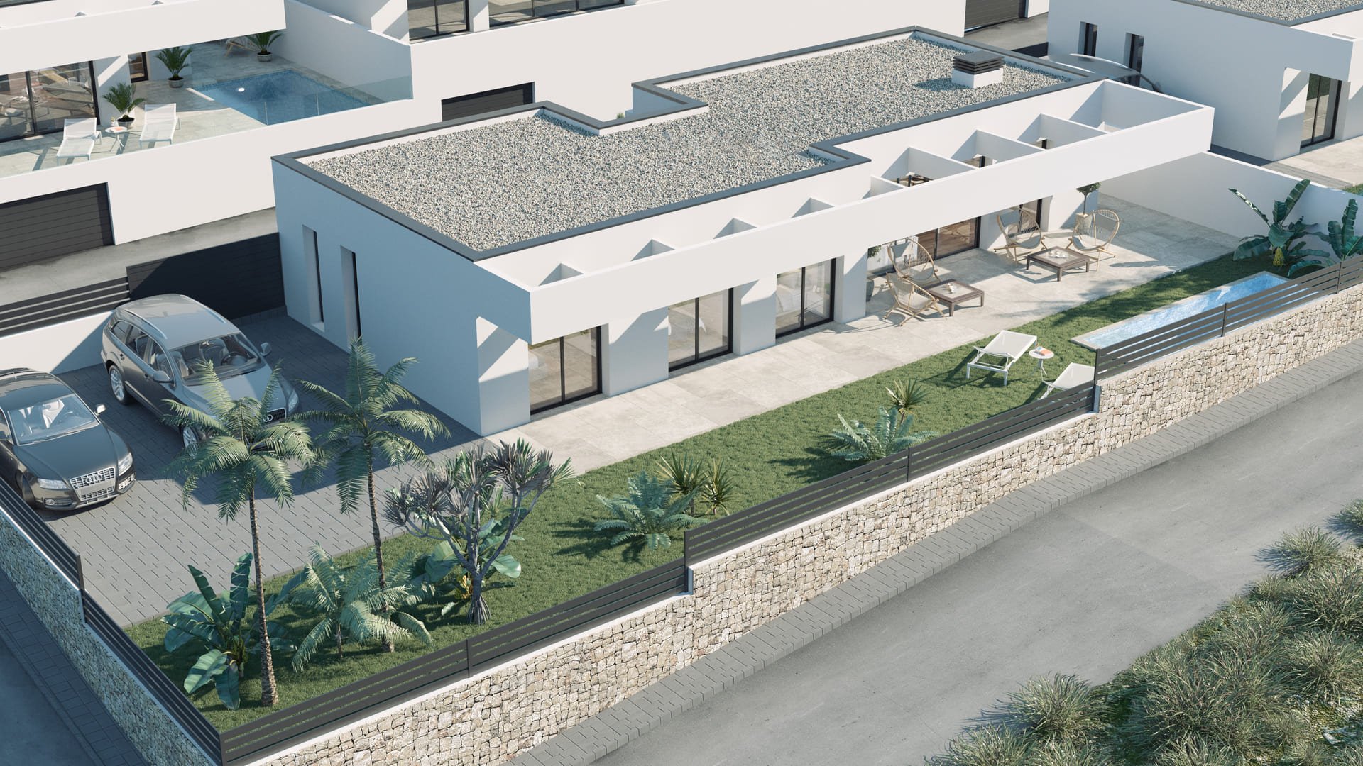 Obra nueva - Chalets -
Finestrat