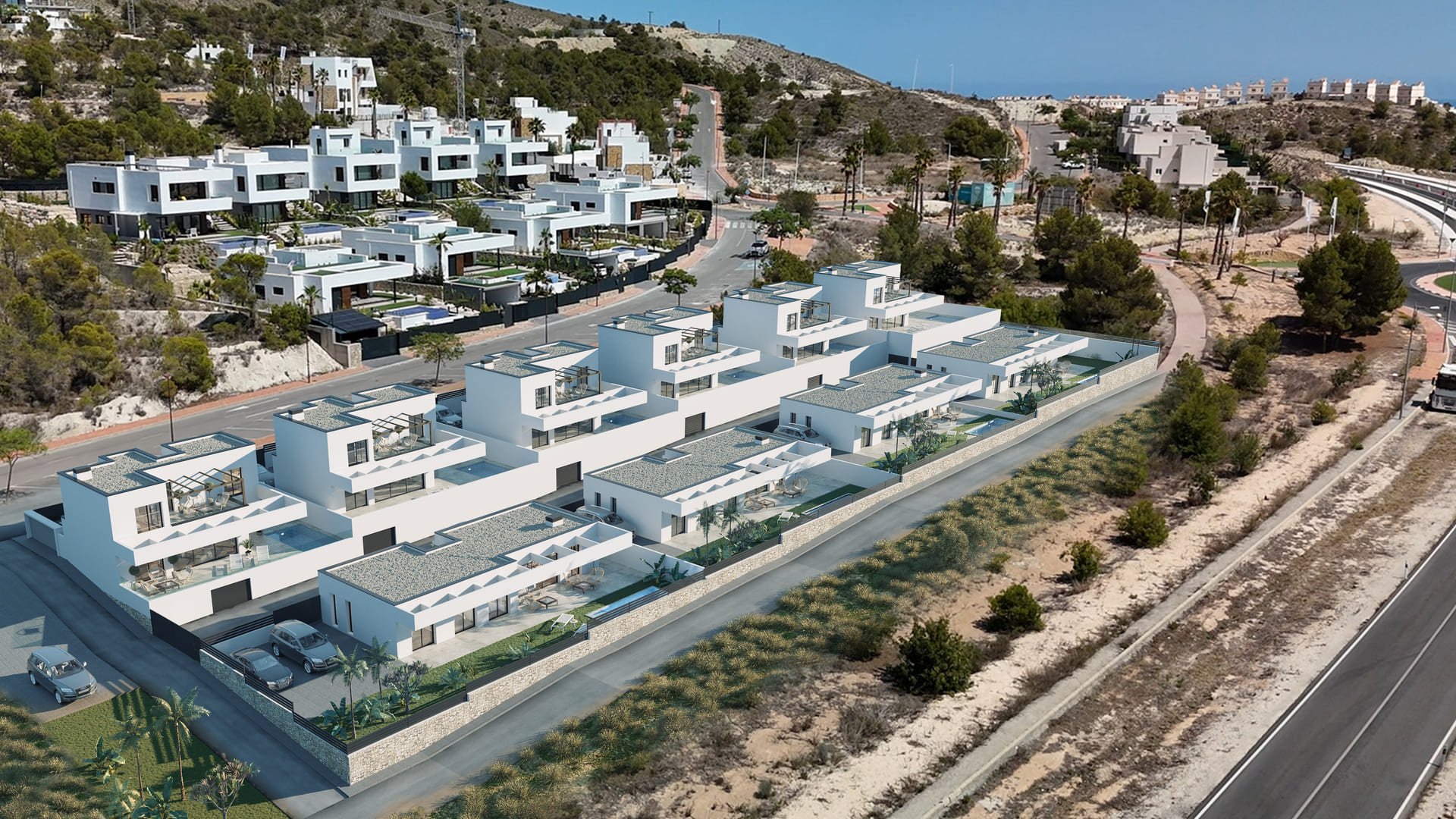 Obra nueva - Chalets -
Finestrat