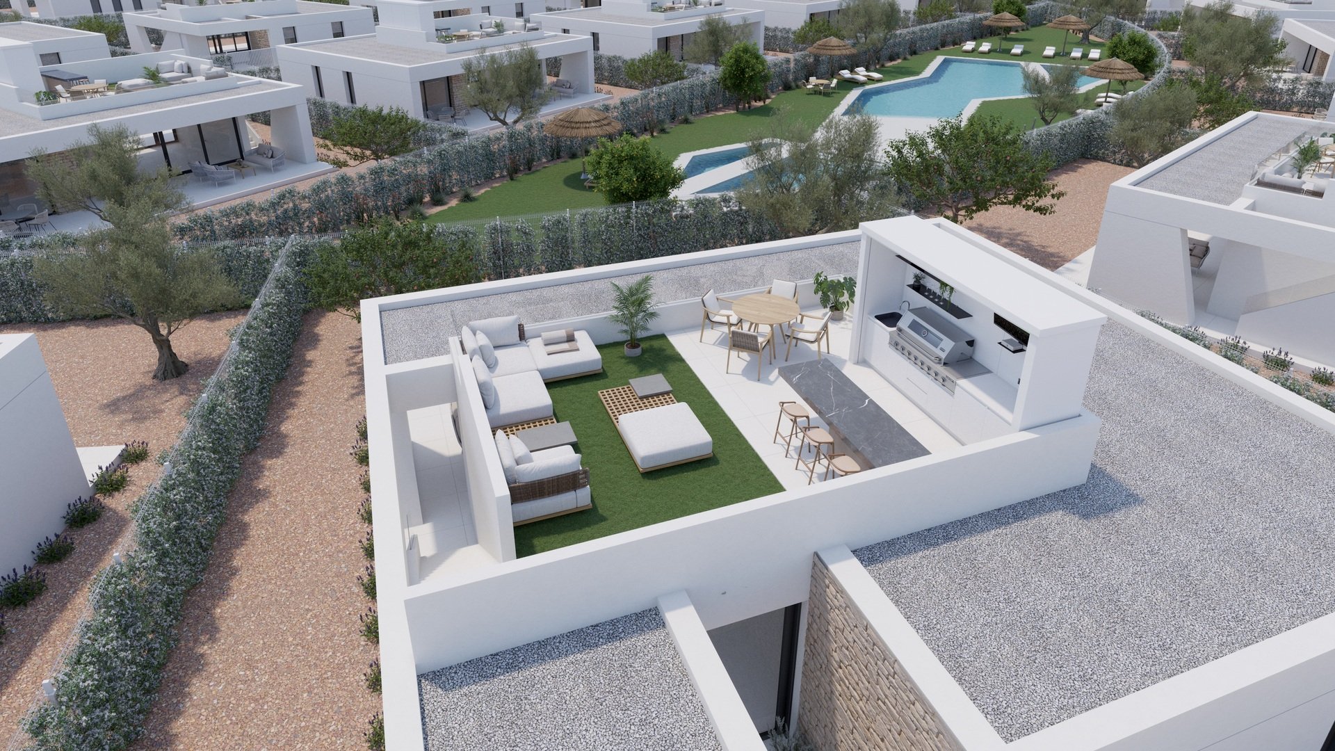 Obra nueva - Chalets -
Fuente Alamo