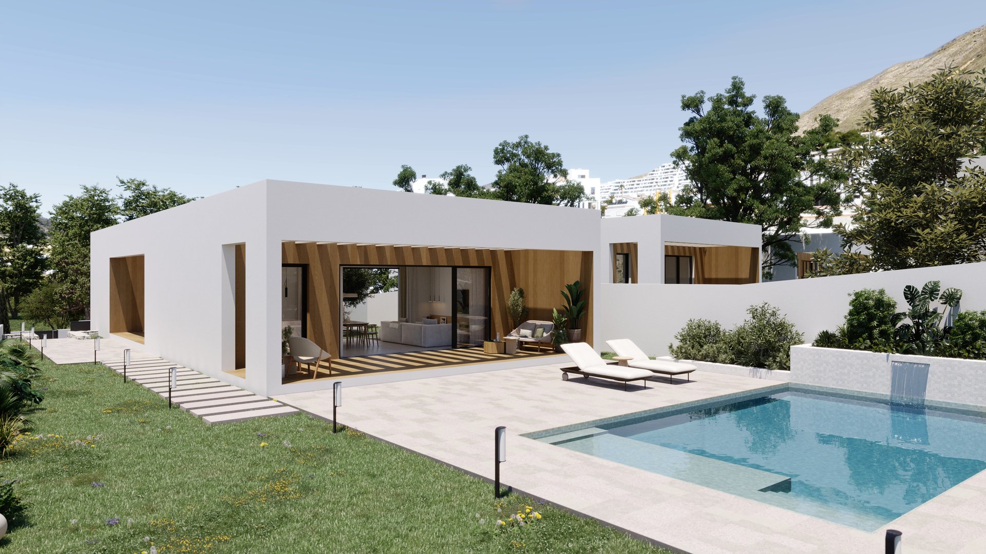 Obra nueva - Chalets -
Golf Bahía